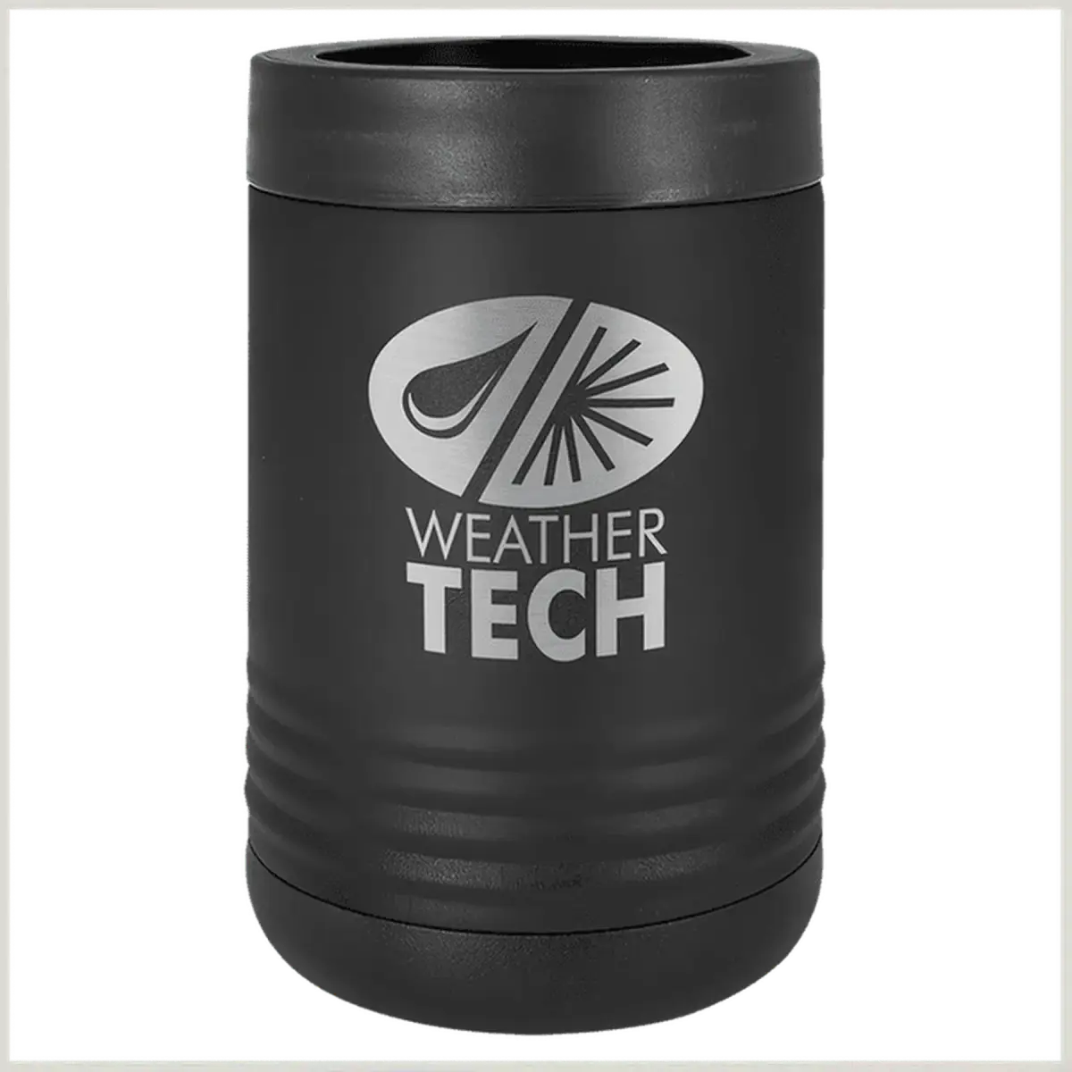 Personalized Insulated Beverage Holders for Cans & Bottles Black / Insulated Beverage Holder / Stainless steel