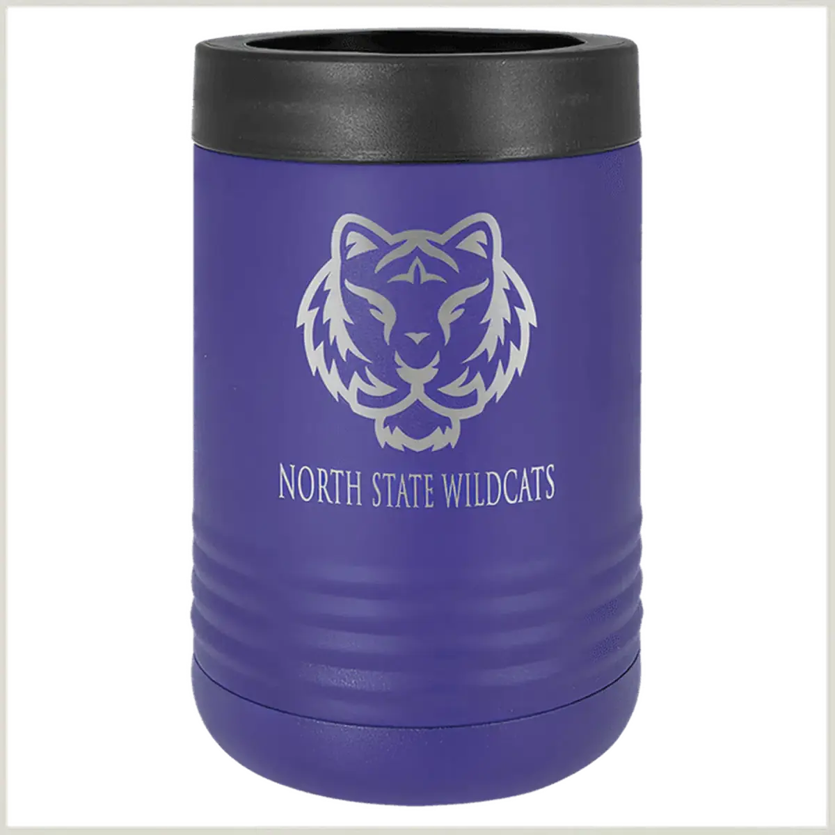 Personalized Insulated Beverage Holders for Cans & Bottles Purple / Insulated Beverage Holder / Stainless steel