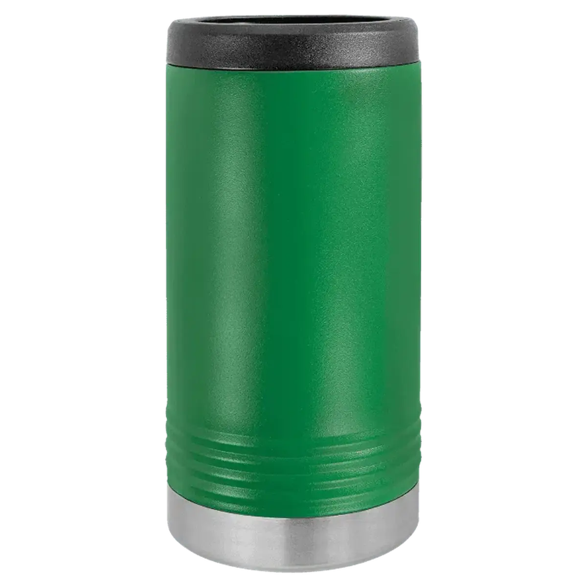 Polar Camel Vacuum Insulated Slim Beverage Holder For Cans or Bottles Green / Slim Beverage Holder / Stainless steel