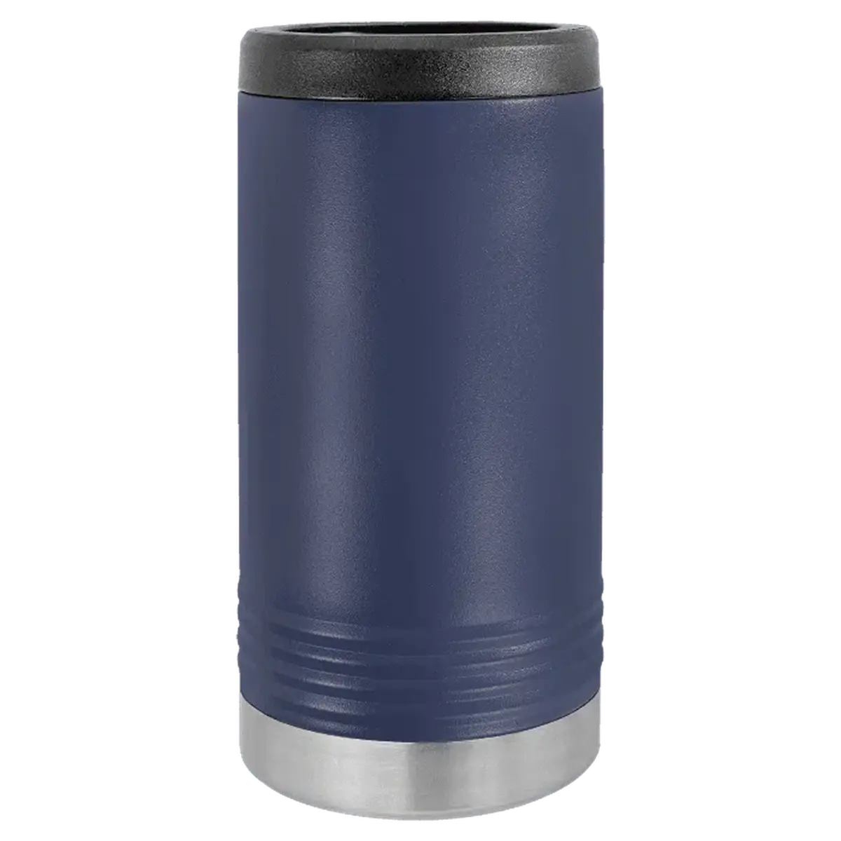 Personalized Insulated Beverage Holders for Cans & Bottles Navy Blue / Slim Insulated Beverage Holder / Stainless steel