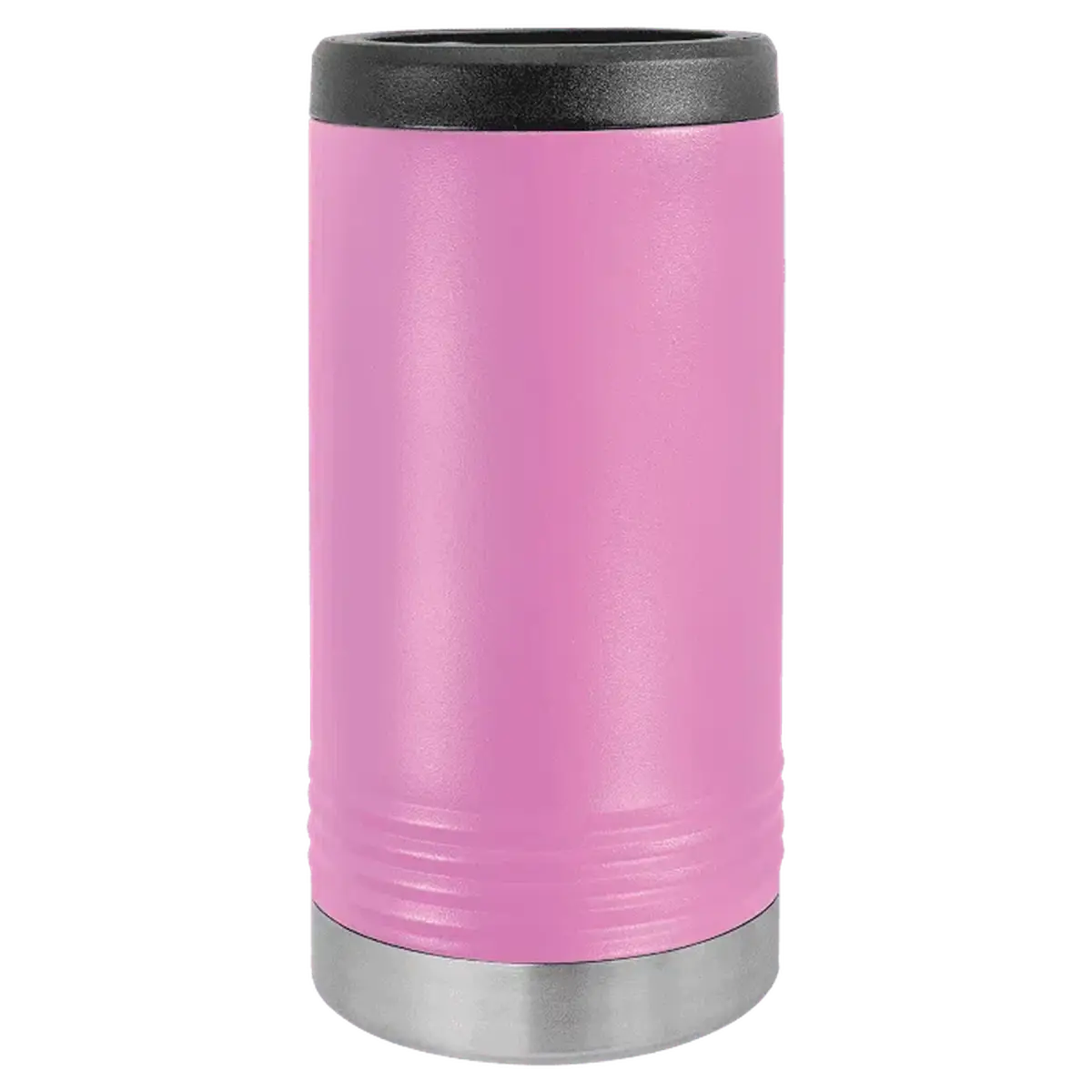 Personalized Insulated Beverage Holders for Cans & Bottles Light Purple / Slim Insulated Beverage Holder / Stainless steel