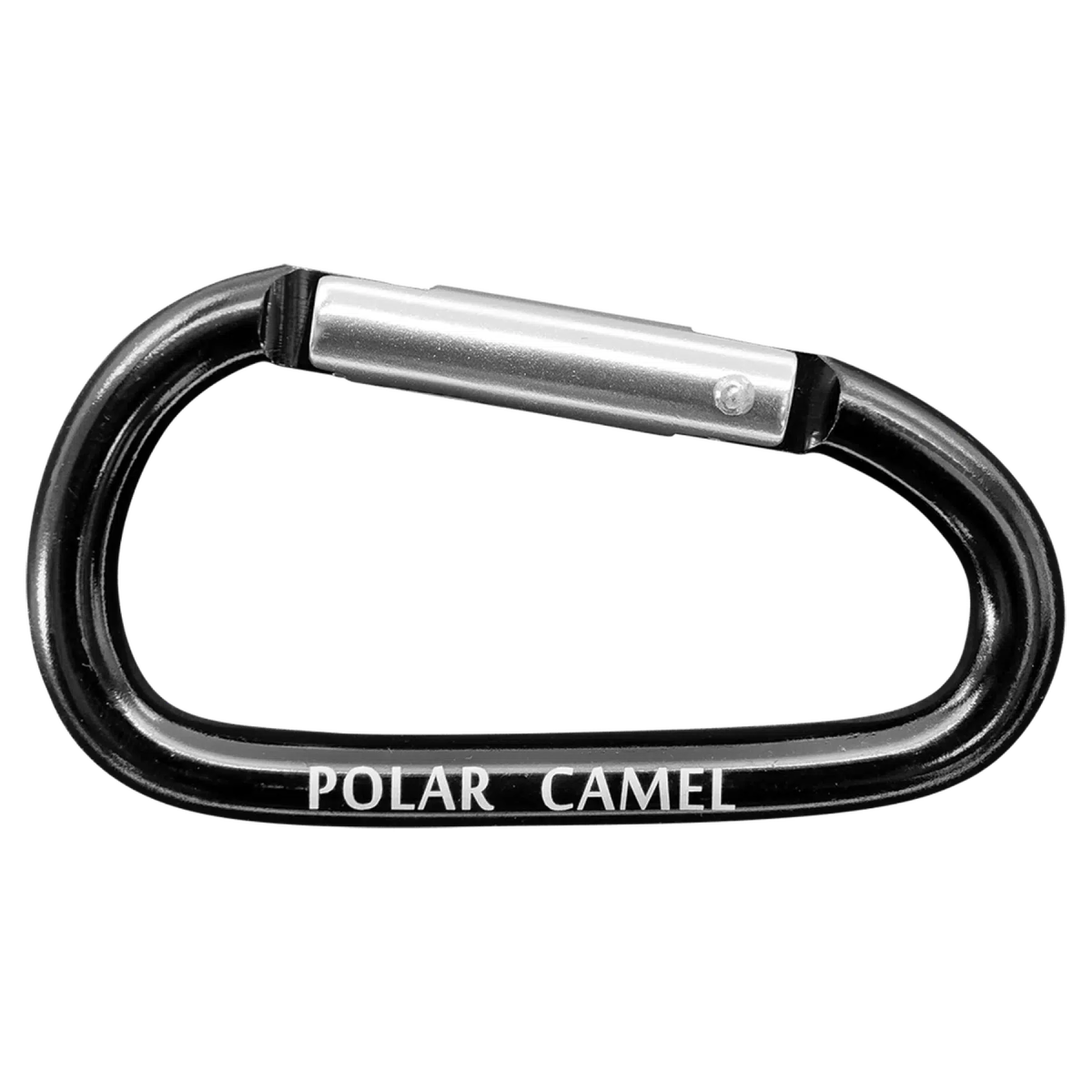 Polar Camel Water Bottle Carabiner (Bottle Holder) Black / 3 3/4" x 2"