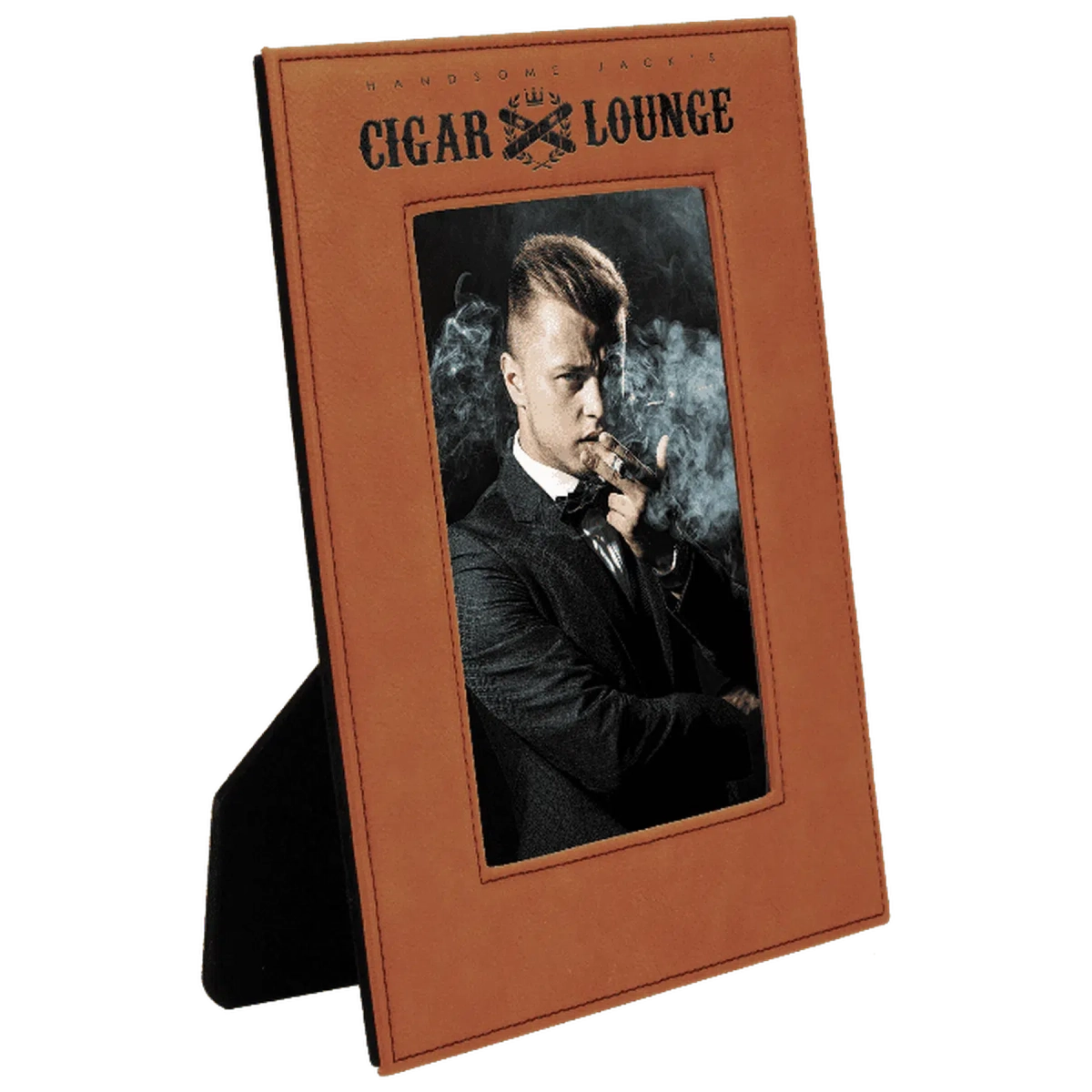 Rawhide Leatherette Frame (Various Sizes) 4" x 6"