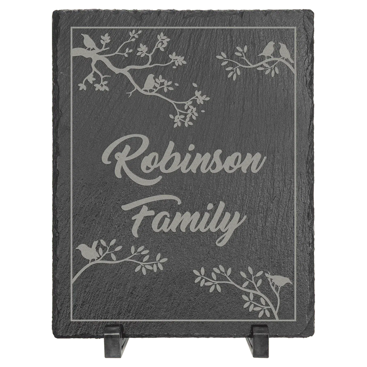 Custom Engraved Slate Charcuterie Boards and Counter Signs 7" x 5"