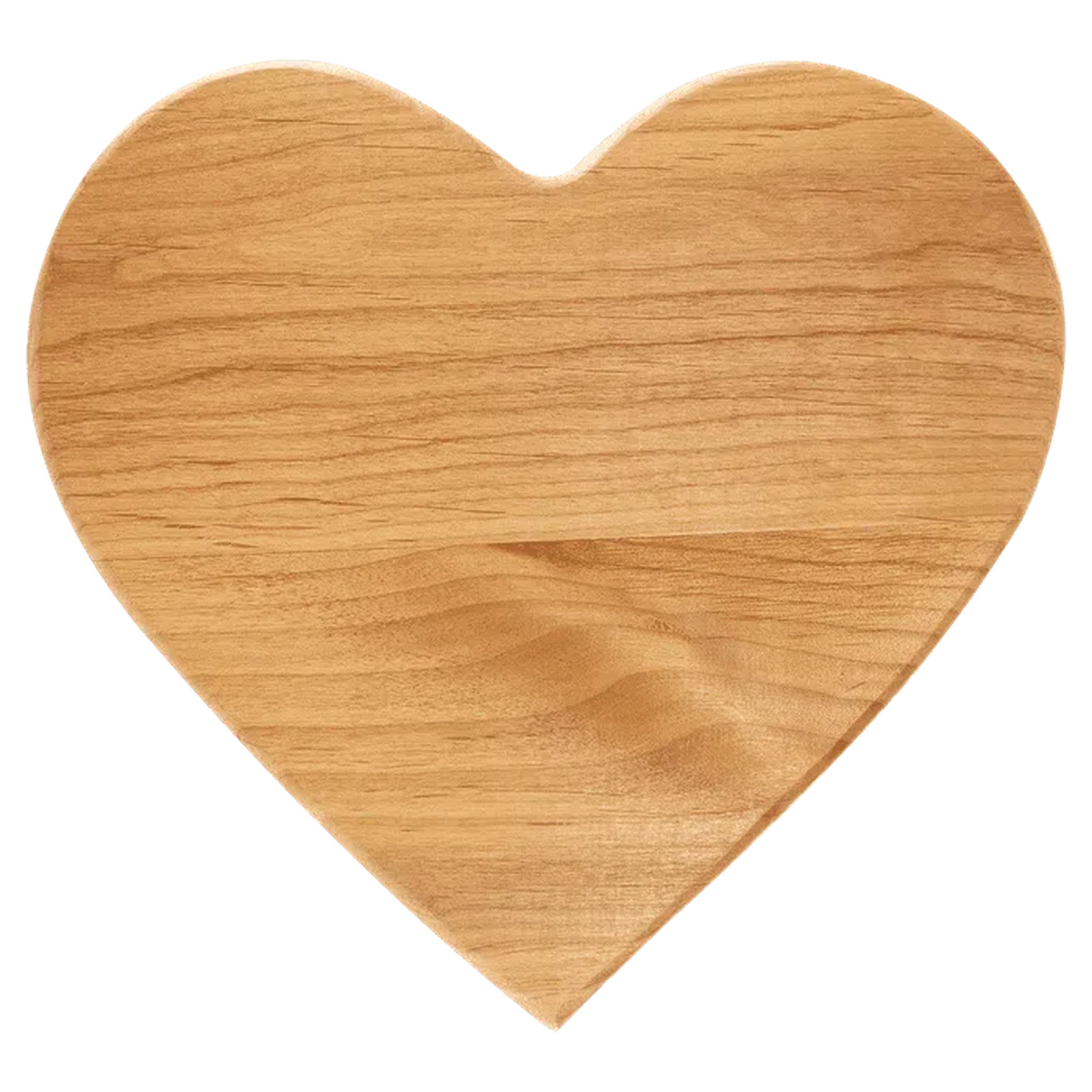 Personalized Red Alder Sport and Specialty Plaques Heart / 9 1/2" x 9 1/4"