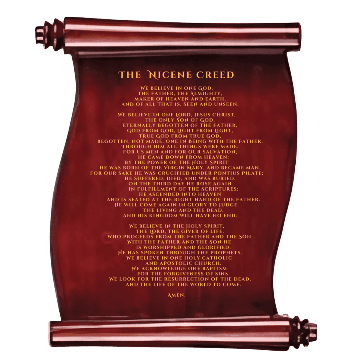 Scroll Plaque - Rosewood Piano Finish with Deep Engraving - 10 1/2" x 14"