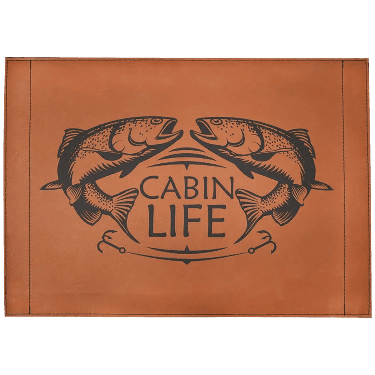 Serving Trays with Removable Liner - Rawhide