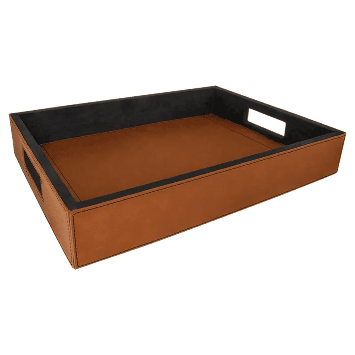 Serving Trays with Removable Liner - Rawhide