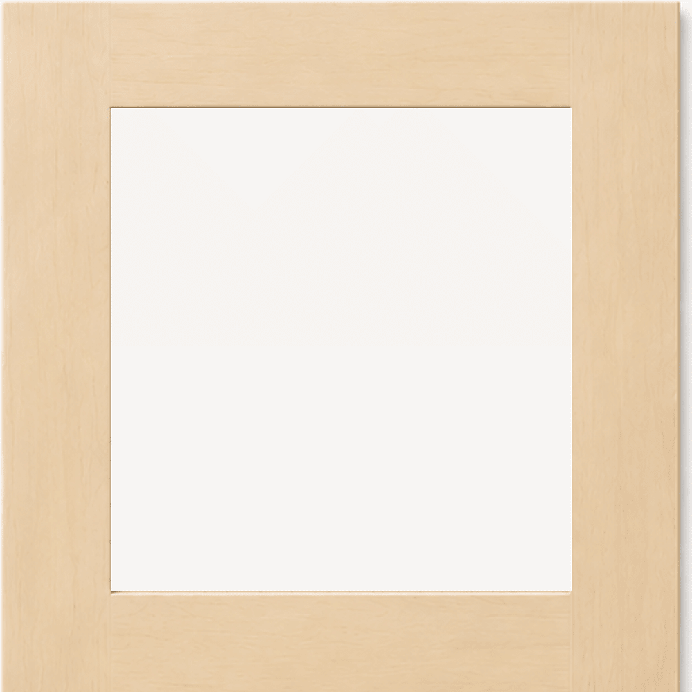 Shaker Cabinet Overlay Panels – Custom Cut to Size (Seamless) - Up to 12" x 12" x 0.188"