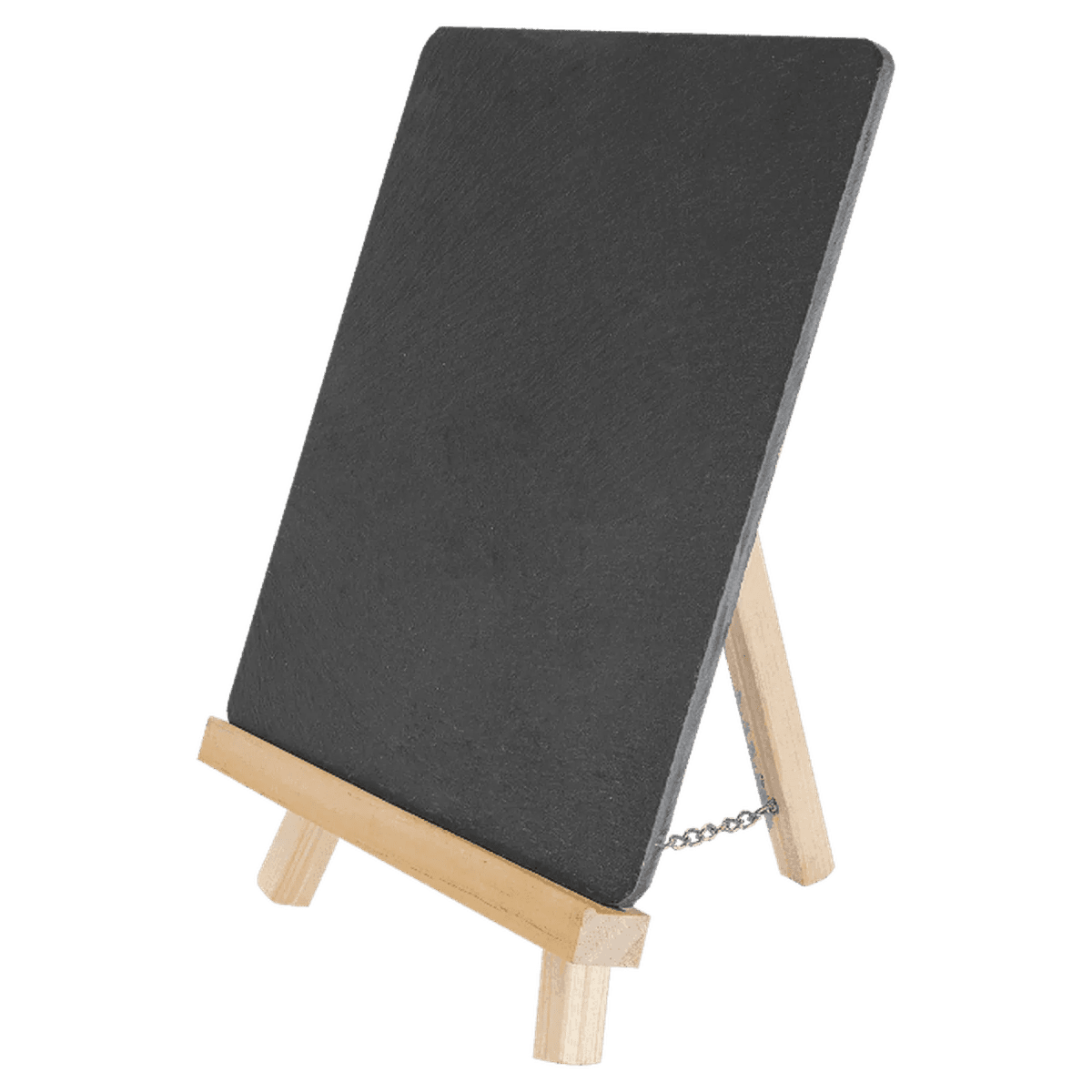 Slate Easel Sign with Custom Engraving - Counter and Table Display - 6 3/4" x 7 3/4"