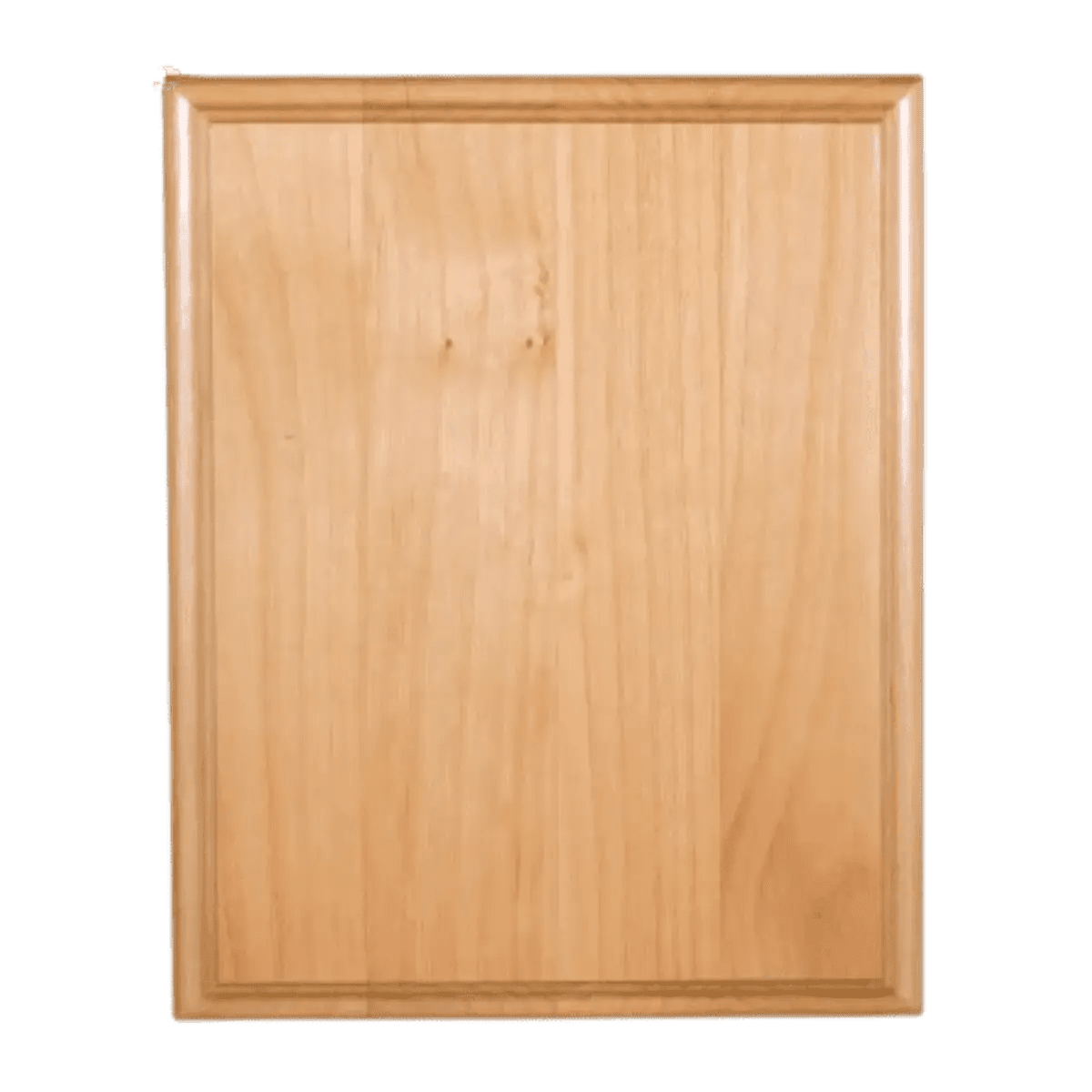 Step - Edge Red Alder Plaque Board with Custom Engraving - 4" x 6"
