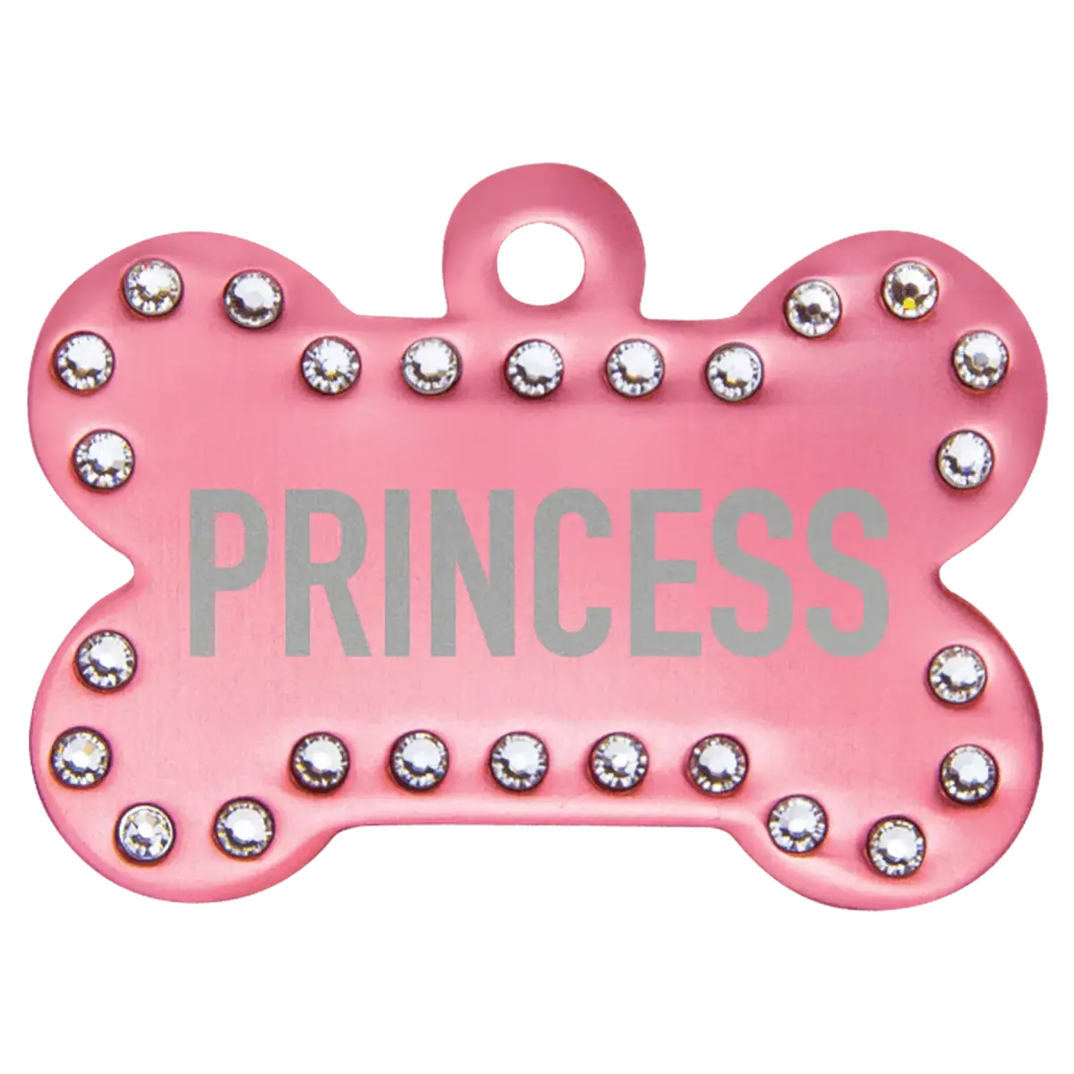 Swarovski Bling Pet Tags (Various Colors) Pink