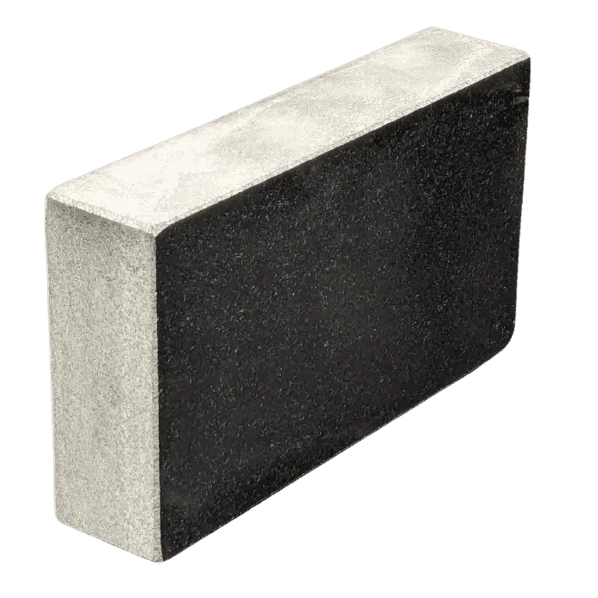 Custom Engraved Granite Memorial Markers - Cemetery Markers 4" x 7" x 2" Thickness / Black Granite