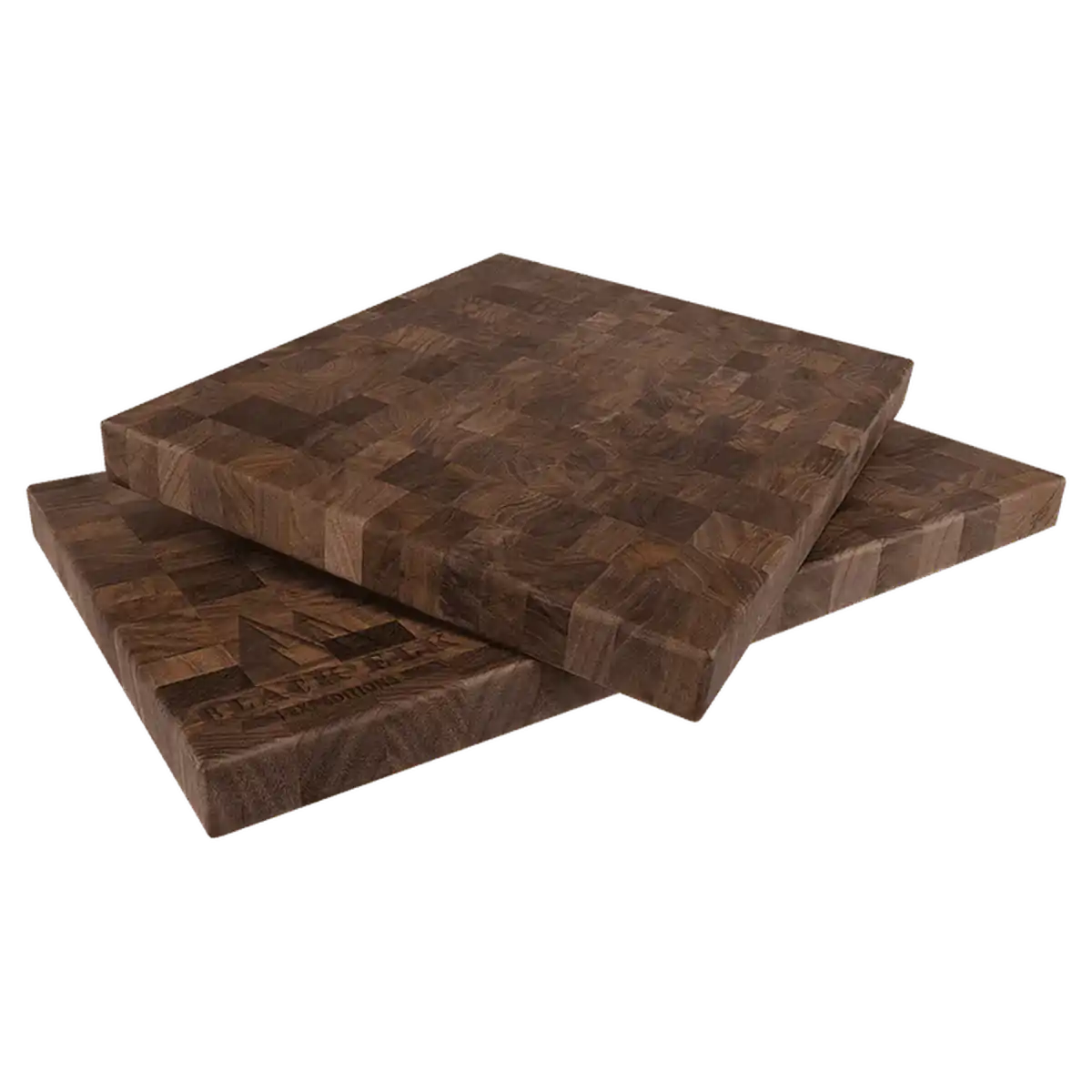 Custom Engraved Butcher Block Cutting Boards - Walnut or Maple Genuine Maple Butcher Block / 16" x 13" x 1 1/2"