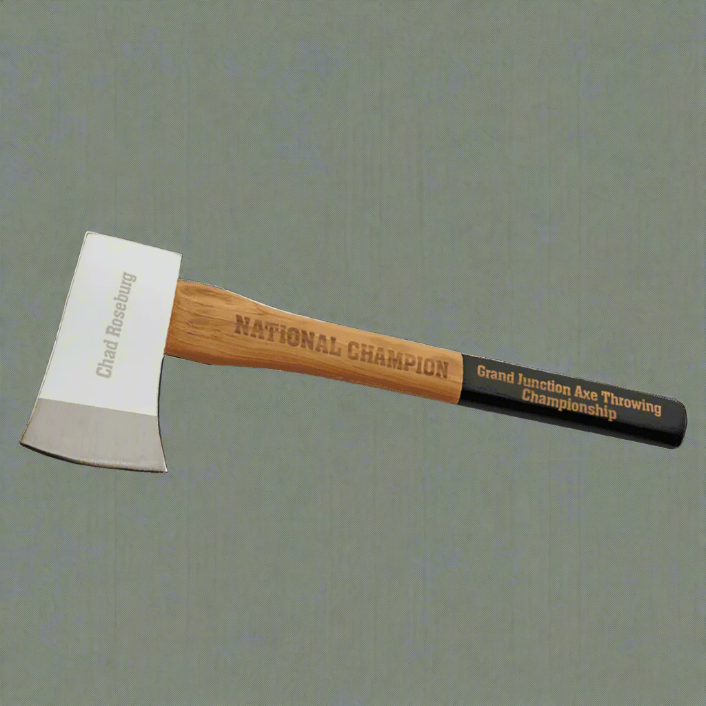 Engraved Tournament Throwing Axe – Official WATL Approved 16" (L) x 5 3/4" (W)