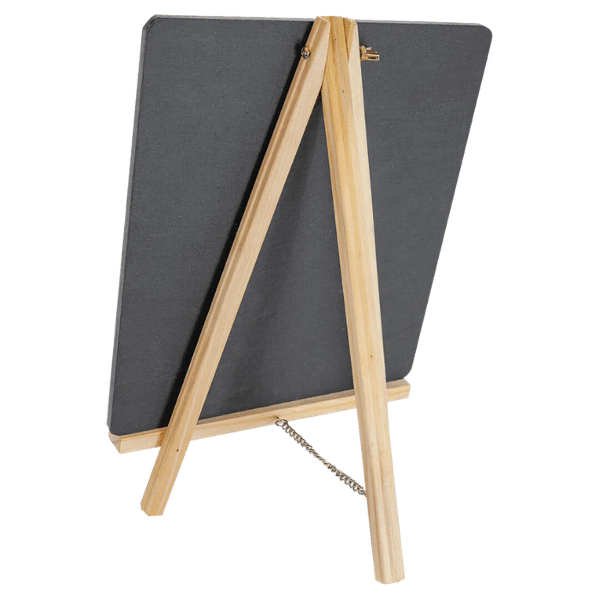 Slate Easel Signage with Custom Engraving - For Counter Top Display 6 3/4" x 7 3/4"