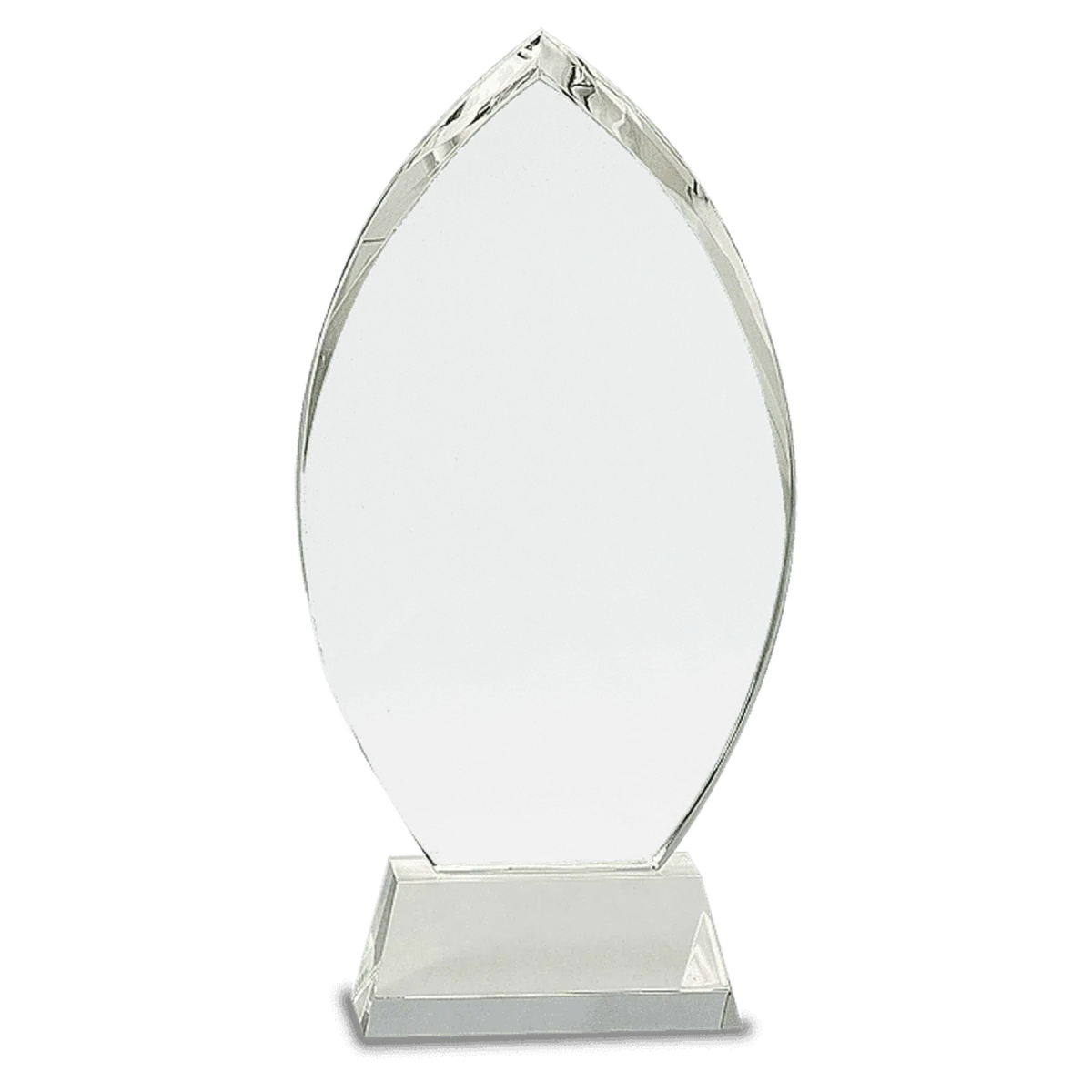 10 1/4" Premier Crystal Oval Award - LightForce Laser Engraving, LLC