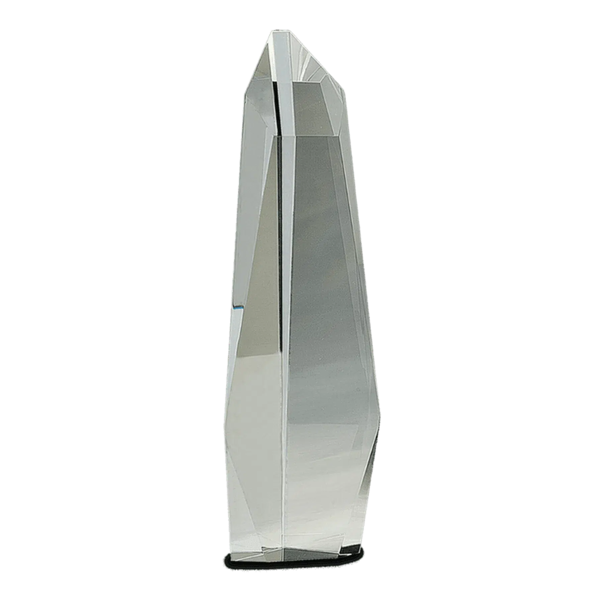 12" Crystal Facet Slant - Top Tower Award - LightForce Laser Engraving, LLC