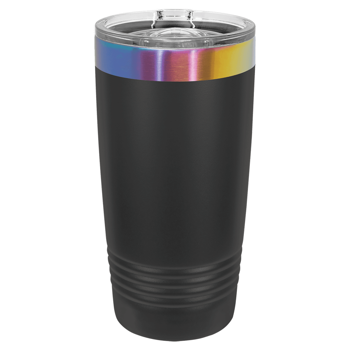 20 oz. Ion Plated Personalized Ringneck Tumbler - Engraved - LightForce Laser Engraving, LLC