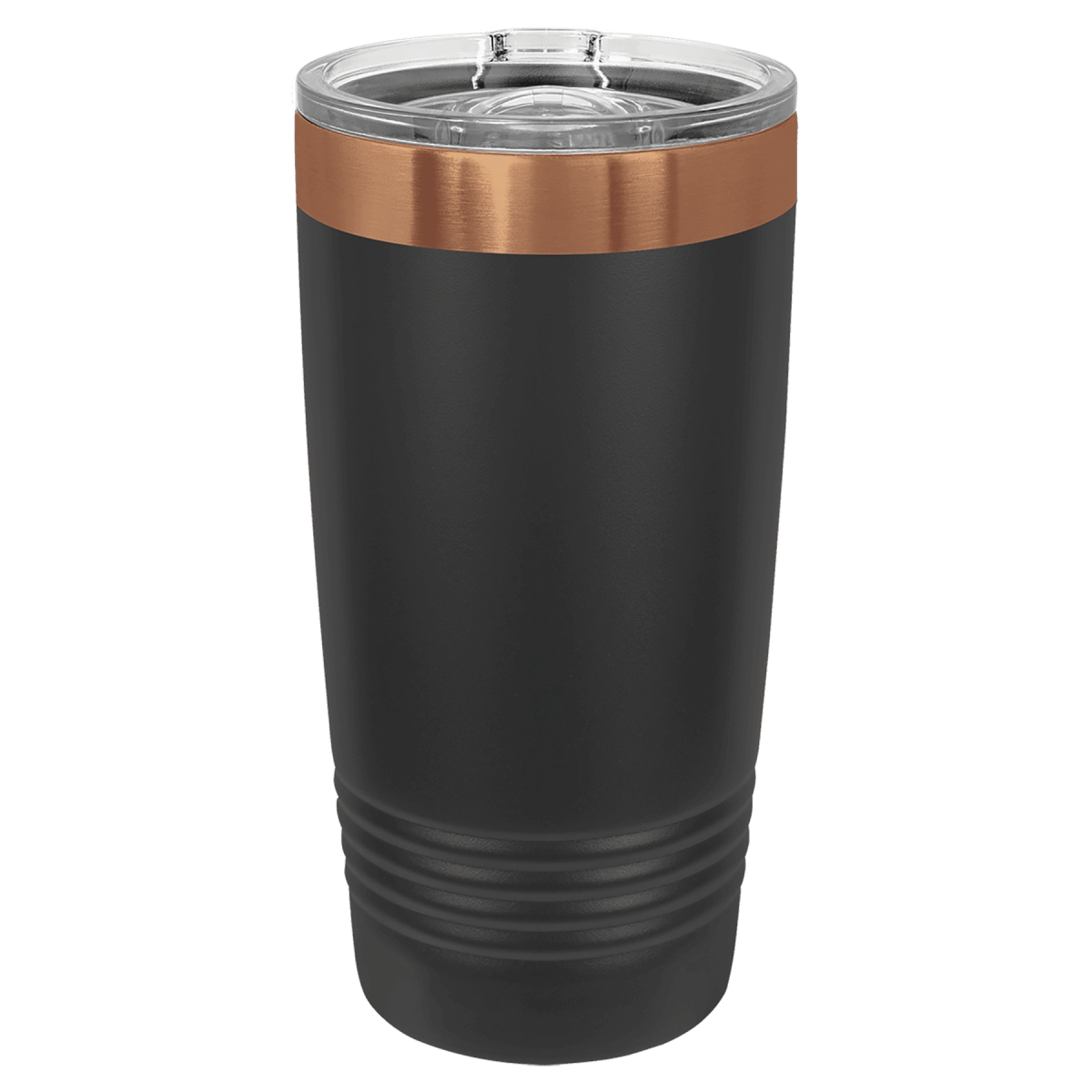 20 oz. Ion Plated Personalized Ringneck Tumbler - Engraved - LightForce Laser Engraving, LLC