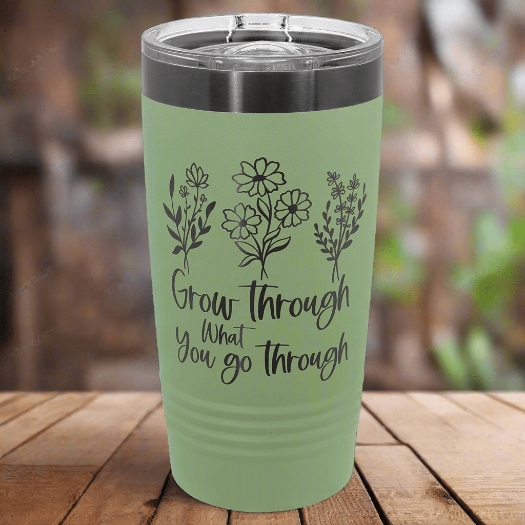 20 oz. Ion Plated Personalized Ringneck Tumbler - Engraved - LightForce Laser Engraving, LLC