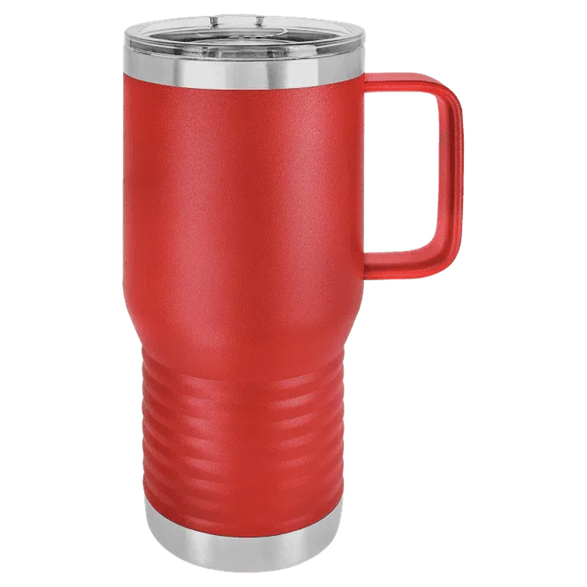 20 oz Polar Camel Personalized Travel Mug with Slider Lid and Handle - LightForce Laser Engraving, LLC