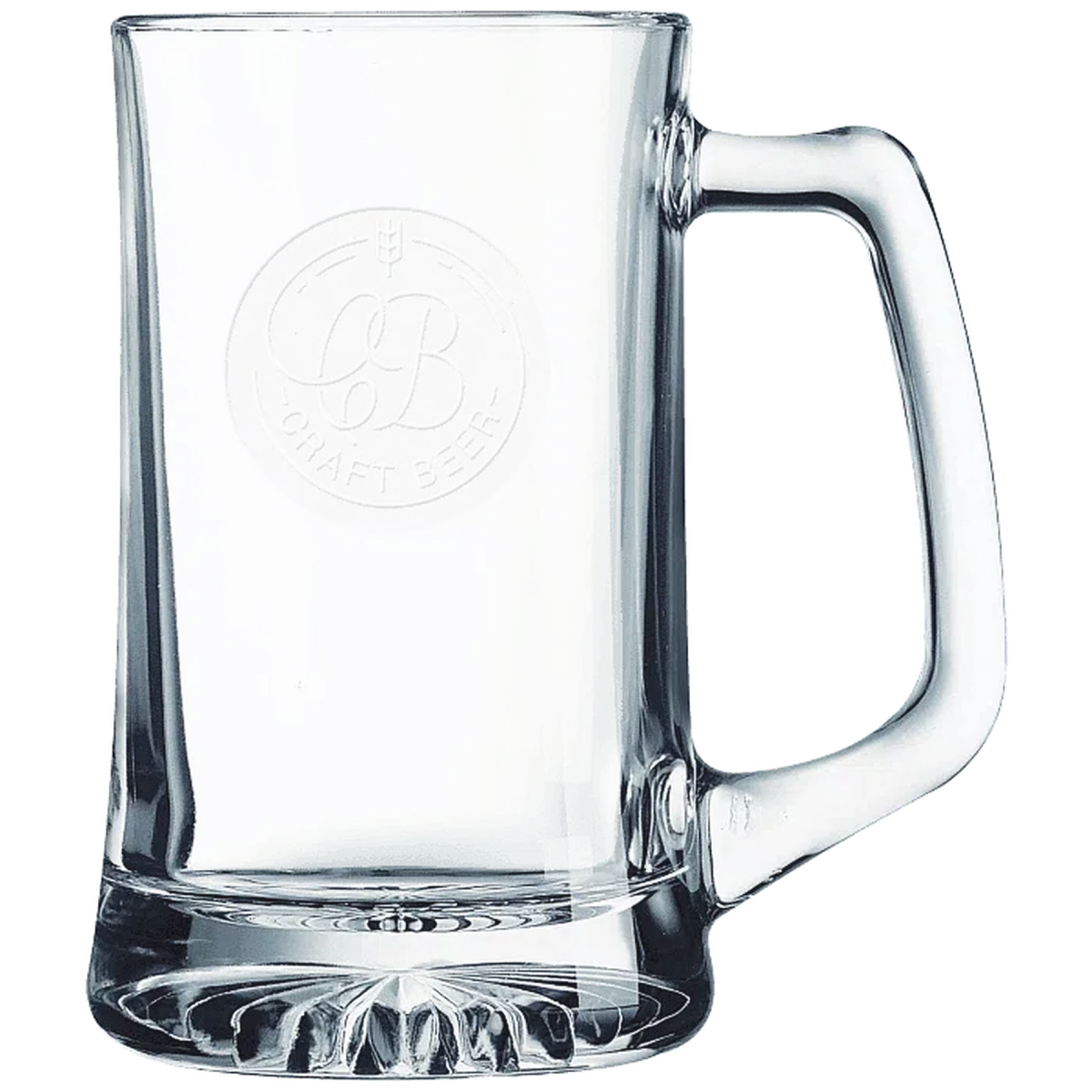 25 oz. Personalized Beer Mug with Handle - LightForce Laser Engraving, LLC