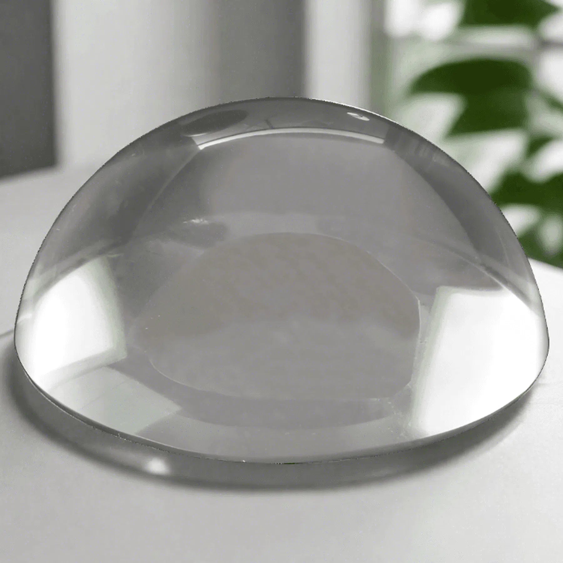 3" Crystal Dome Paperweight