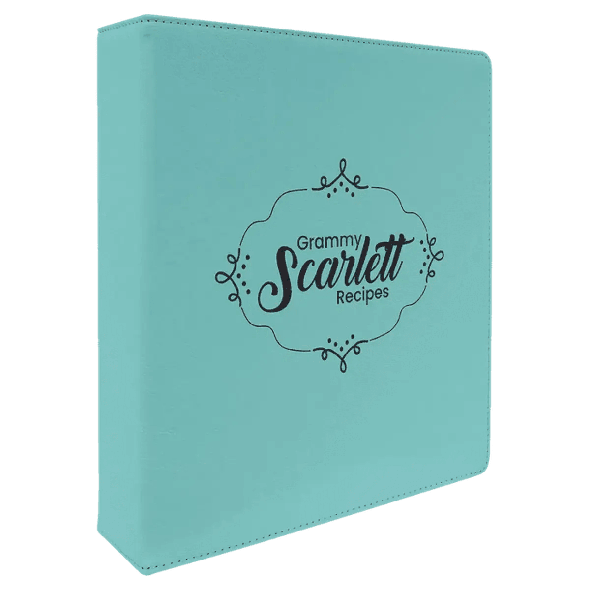 3 - Ring Binders with Slant D Ring - Teal