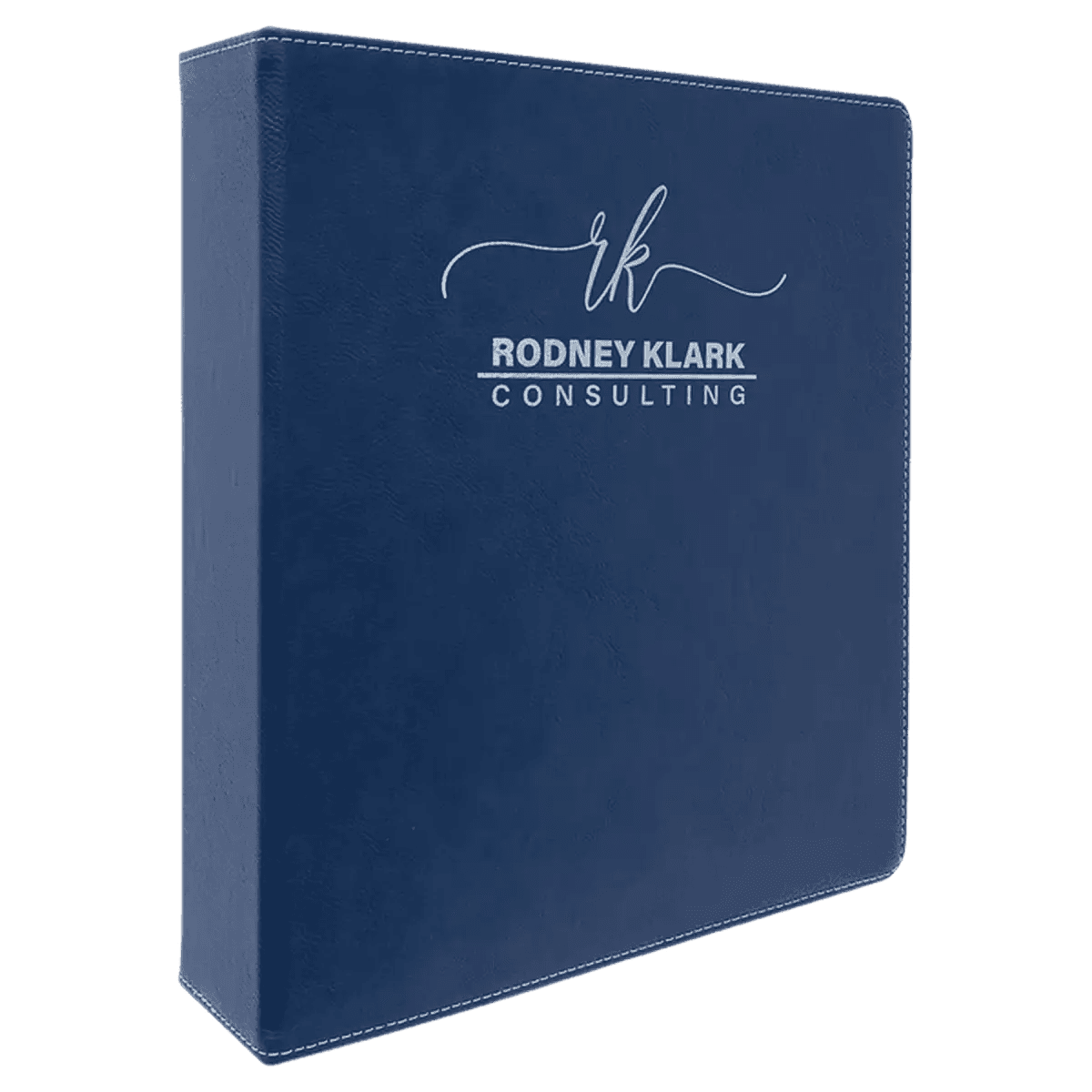 3 - Ring Binders with Slant D Ring - Blue/Silver