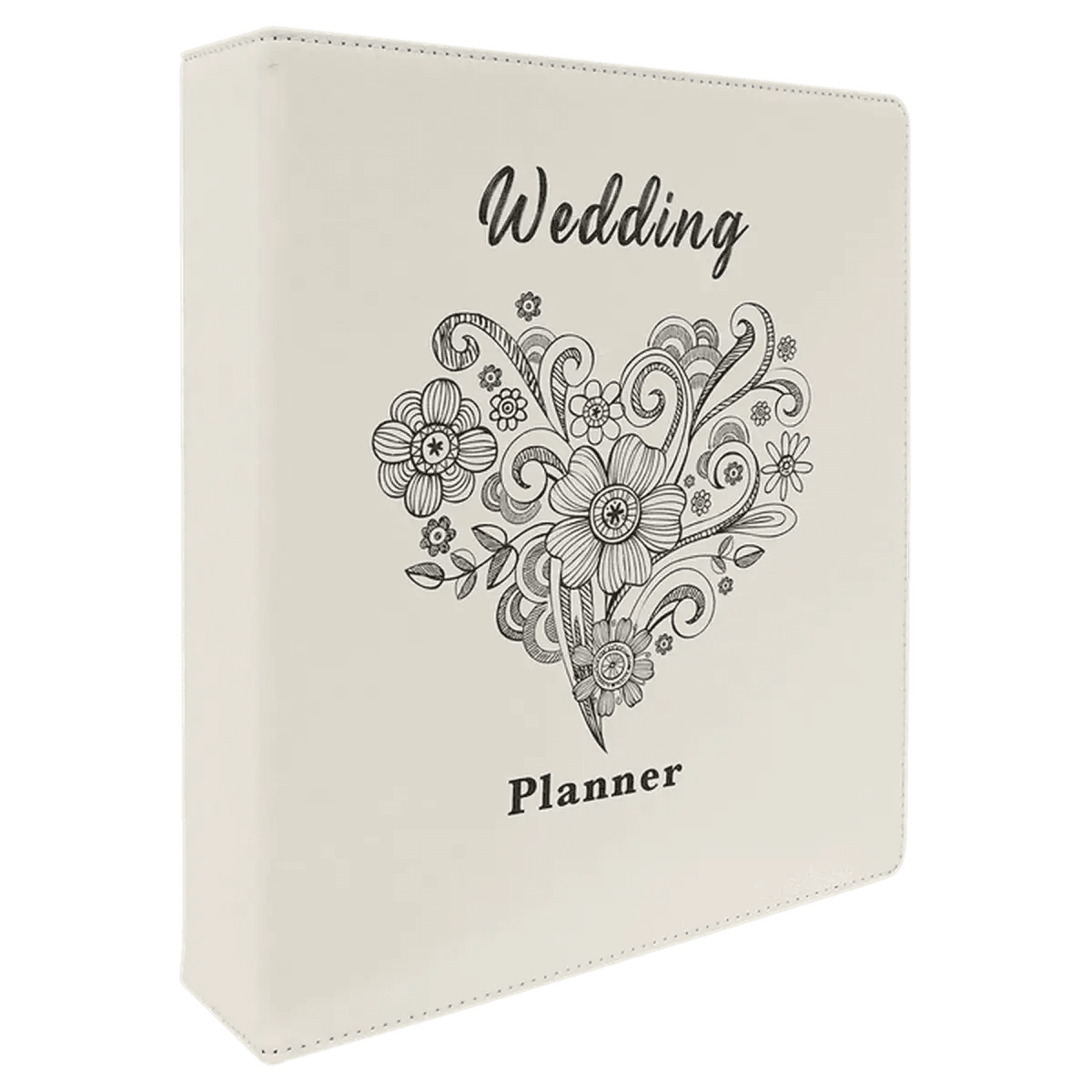 3 - Ring Binders with Slant D Ring - White/Black