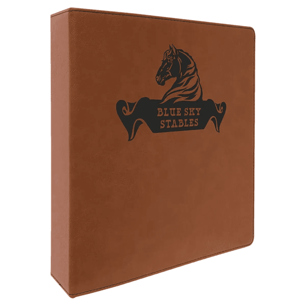 3 - Ring Binders with Slant D Ring - Rawhide