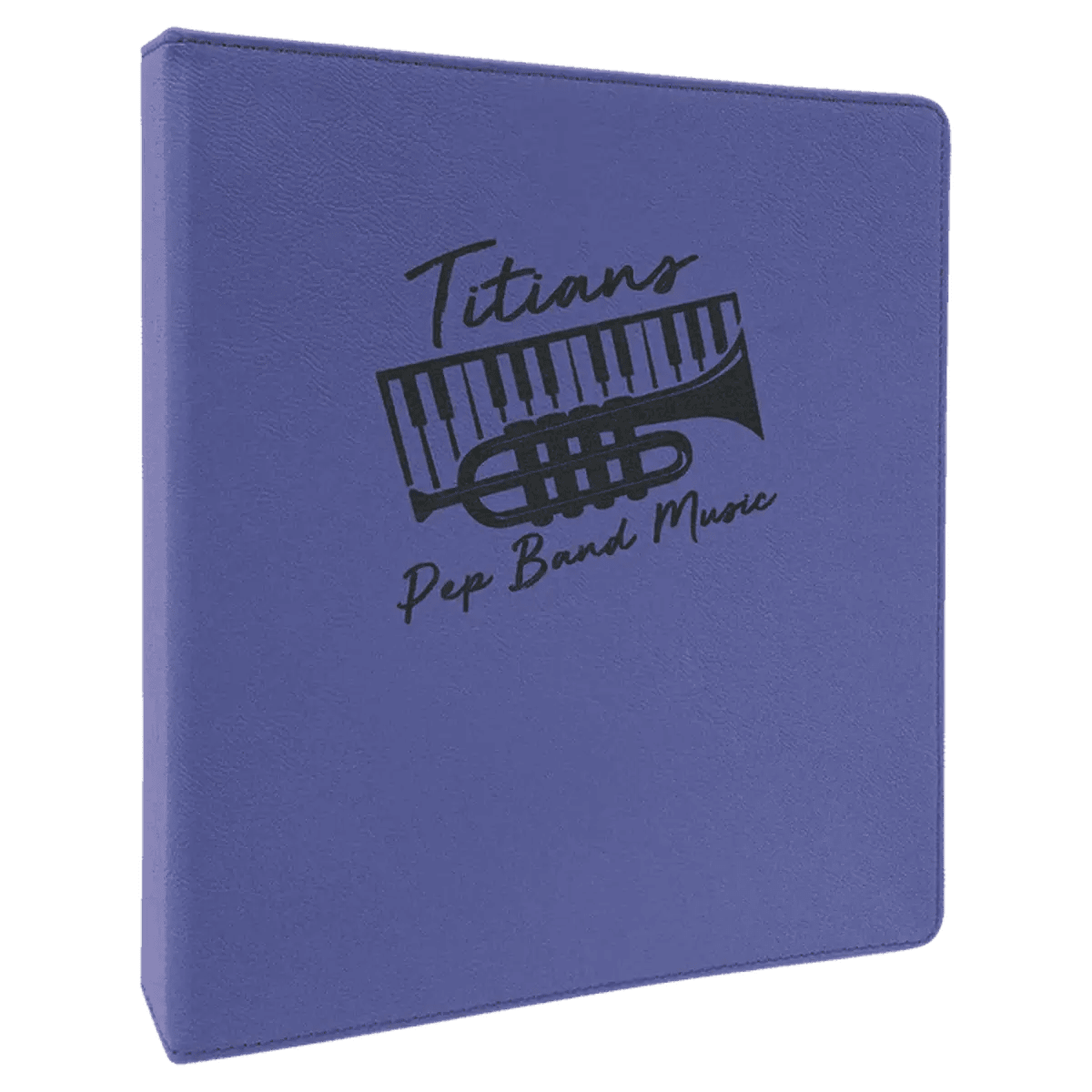 3 - Ring Binders with Slant D Ring - Purple/White