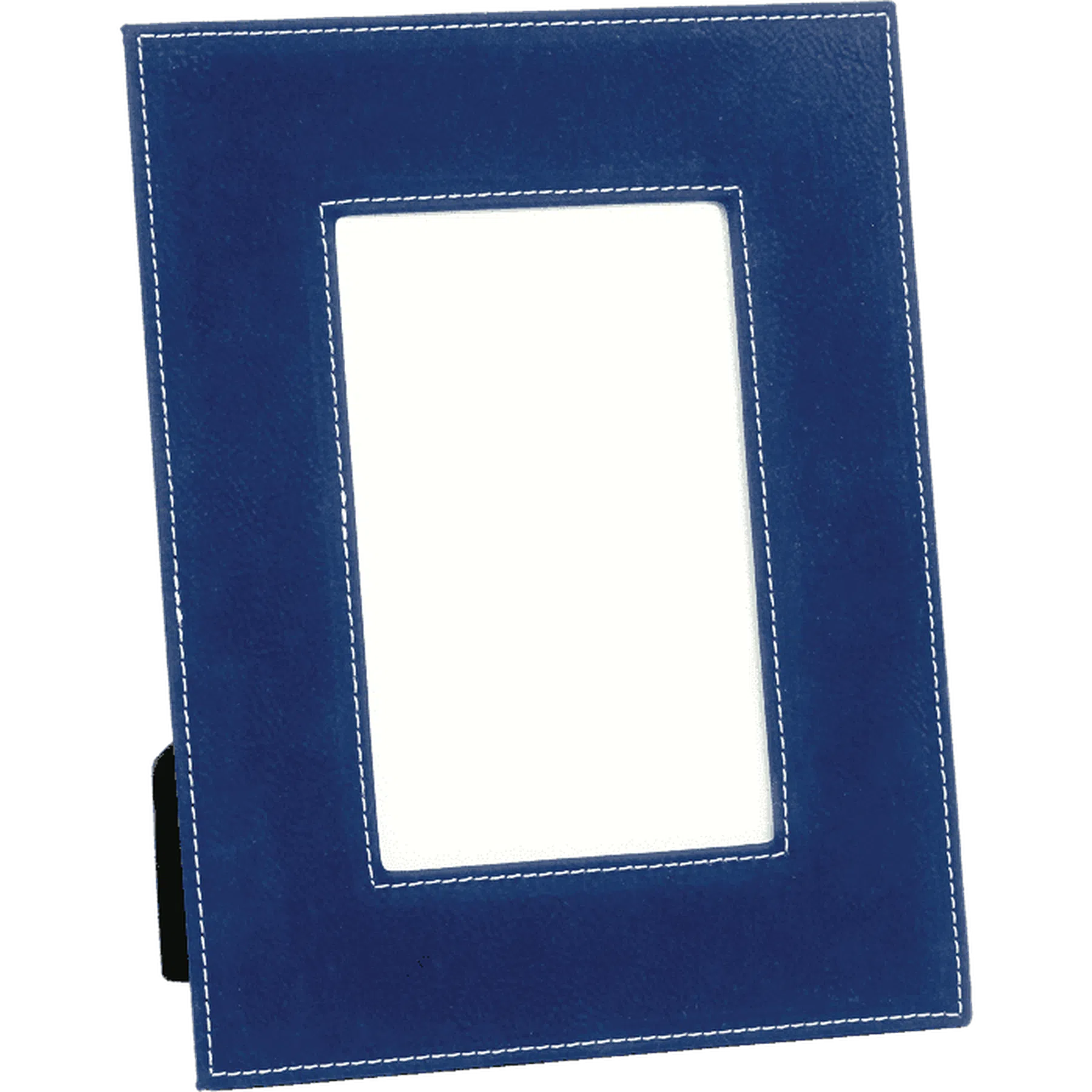 Blue/Silver Leatherette Frame (Various Sizes)
