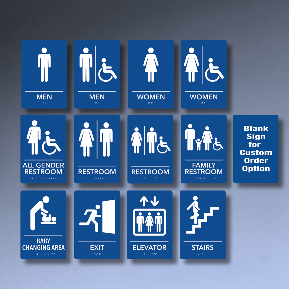 Pre Designed ADA Signs