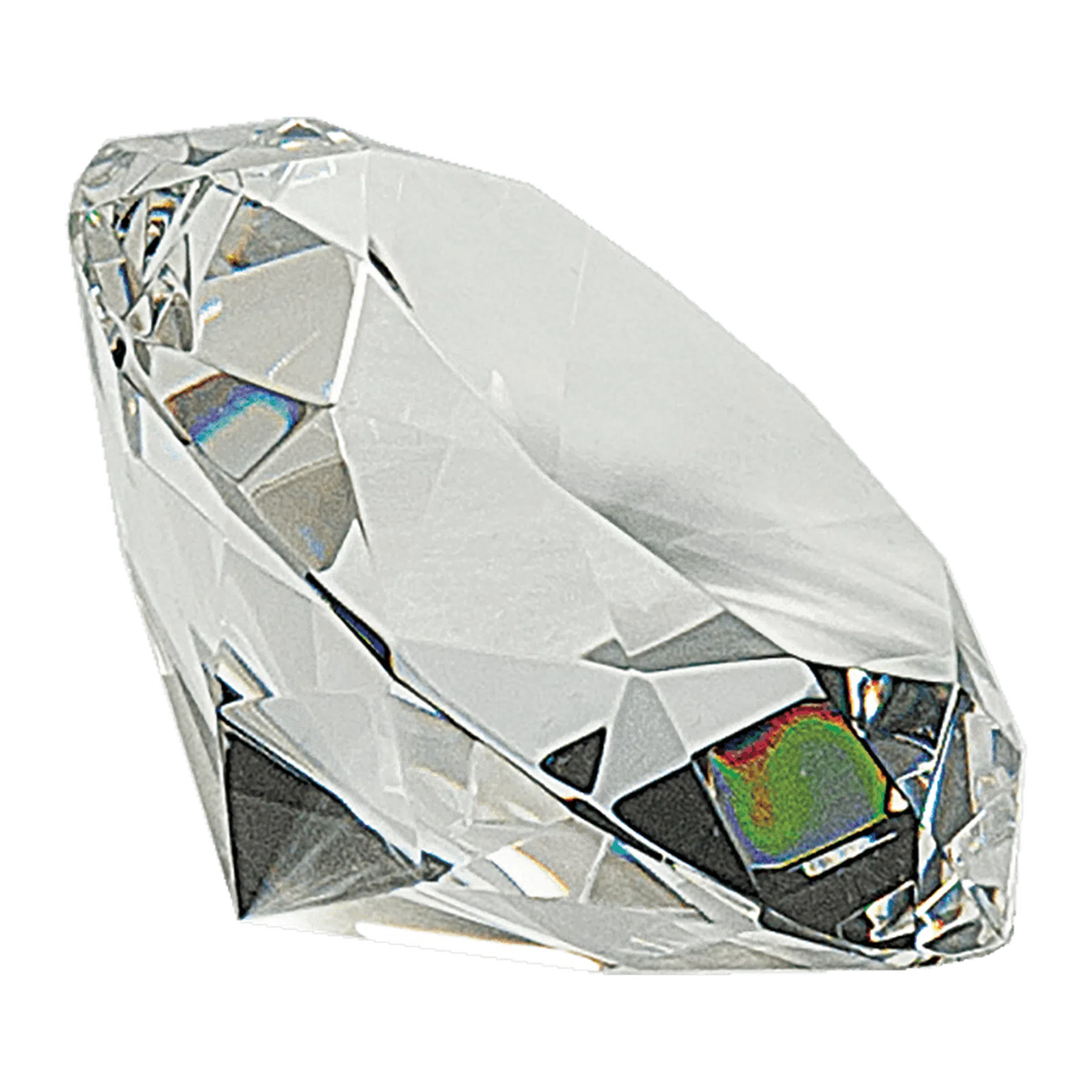 Crystal 4" Diameter Diamond