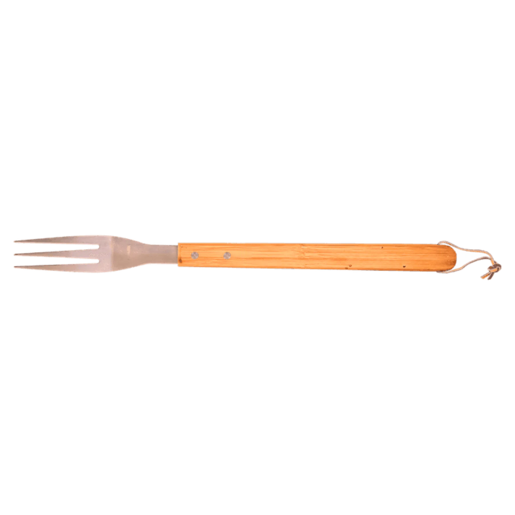 Custom Engraved Bamboo Barbeque Fork