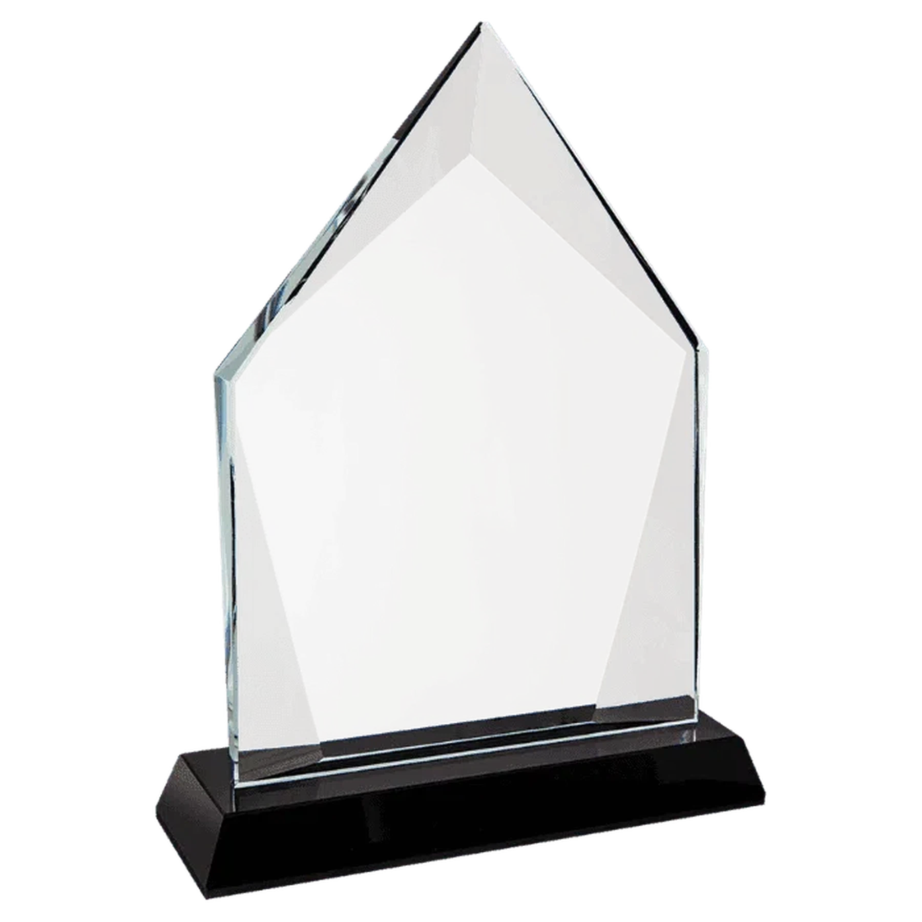 Diamond Halo Glass with Black Base