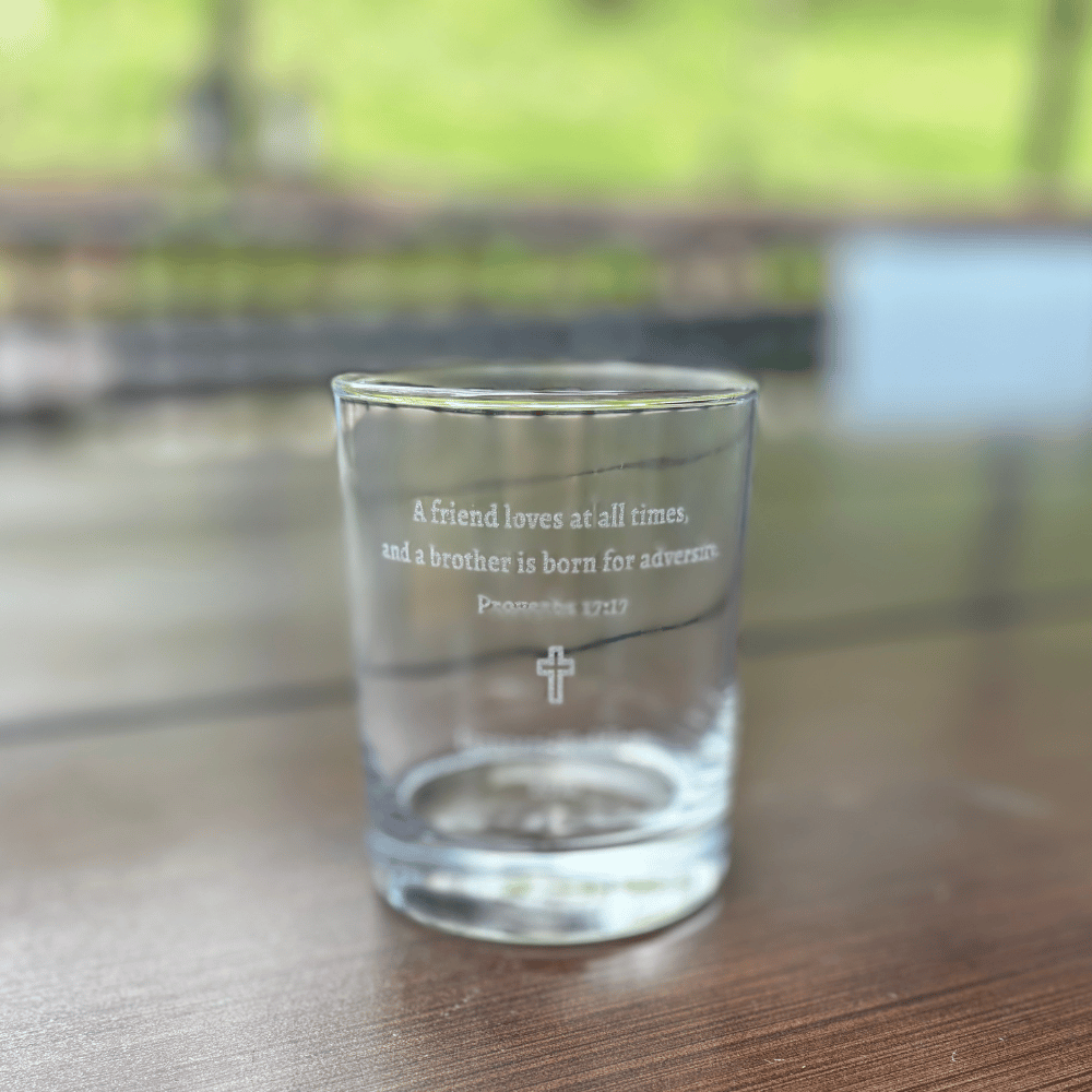 Laser Etched Shot Glasses for Groomsmen Gifts