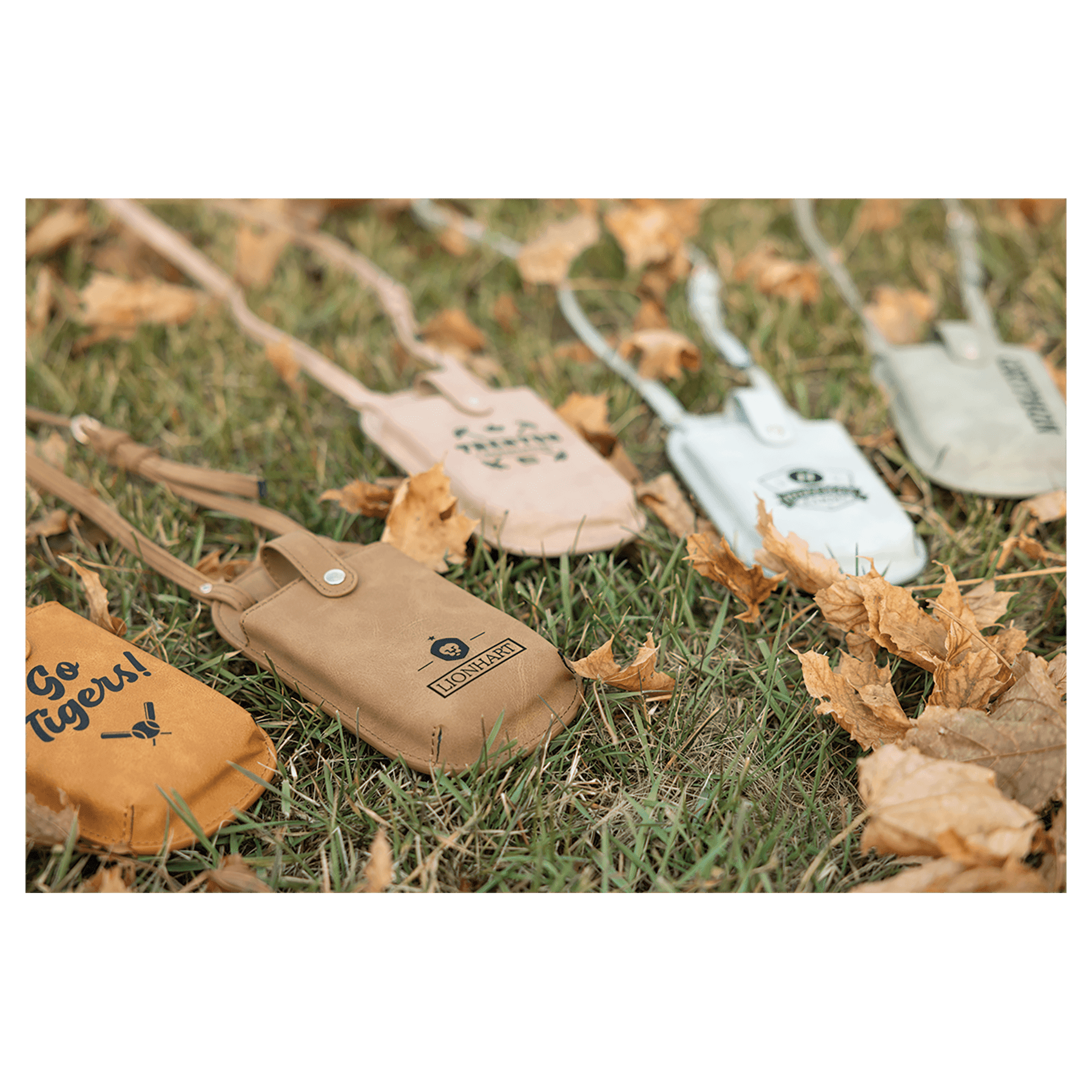 Branded Cross Body Phone Bag Collection of Colors