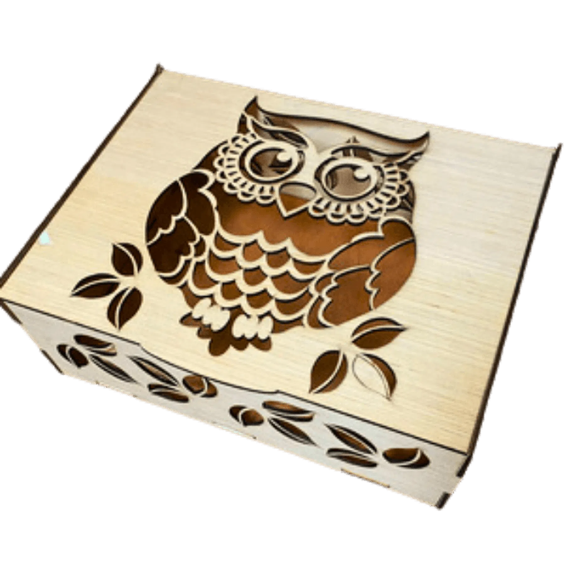 Large Keepsake Owl Box
