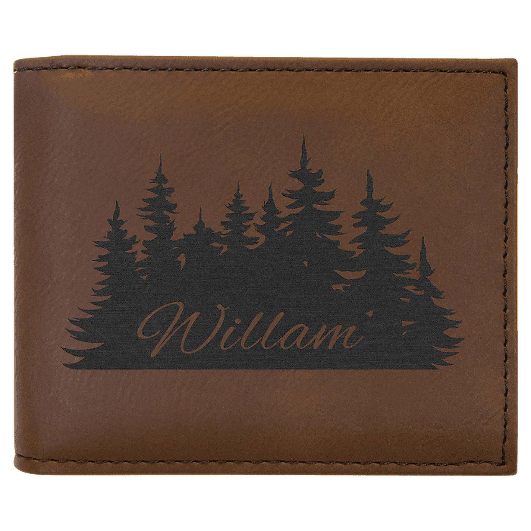 Leatherette Bifold Wallet (Various Colors)