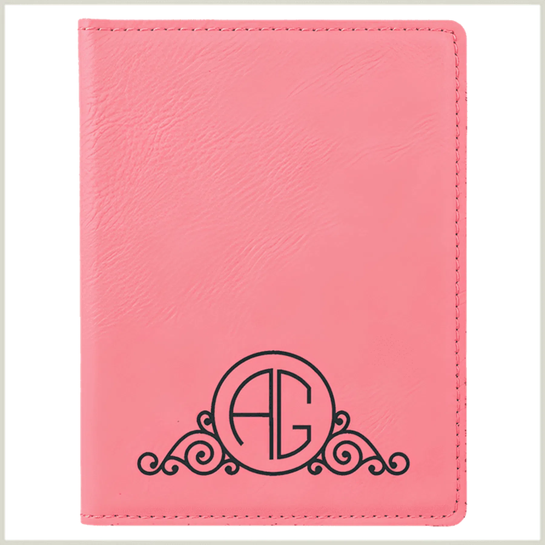 Leatherette Passport Holder (Various Colors)