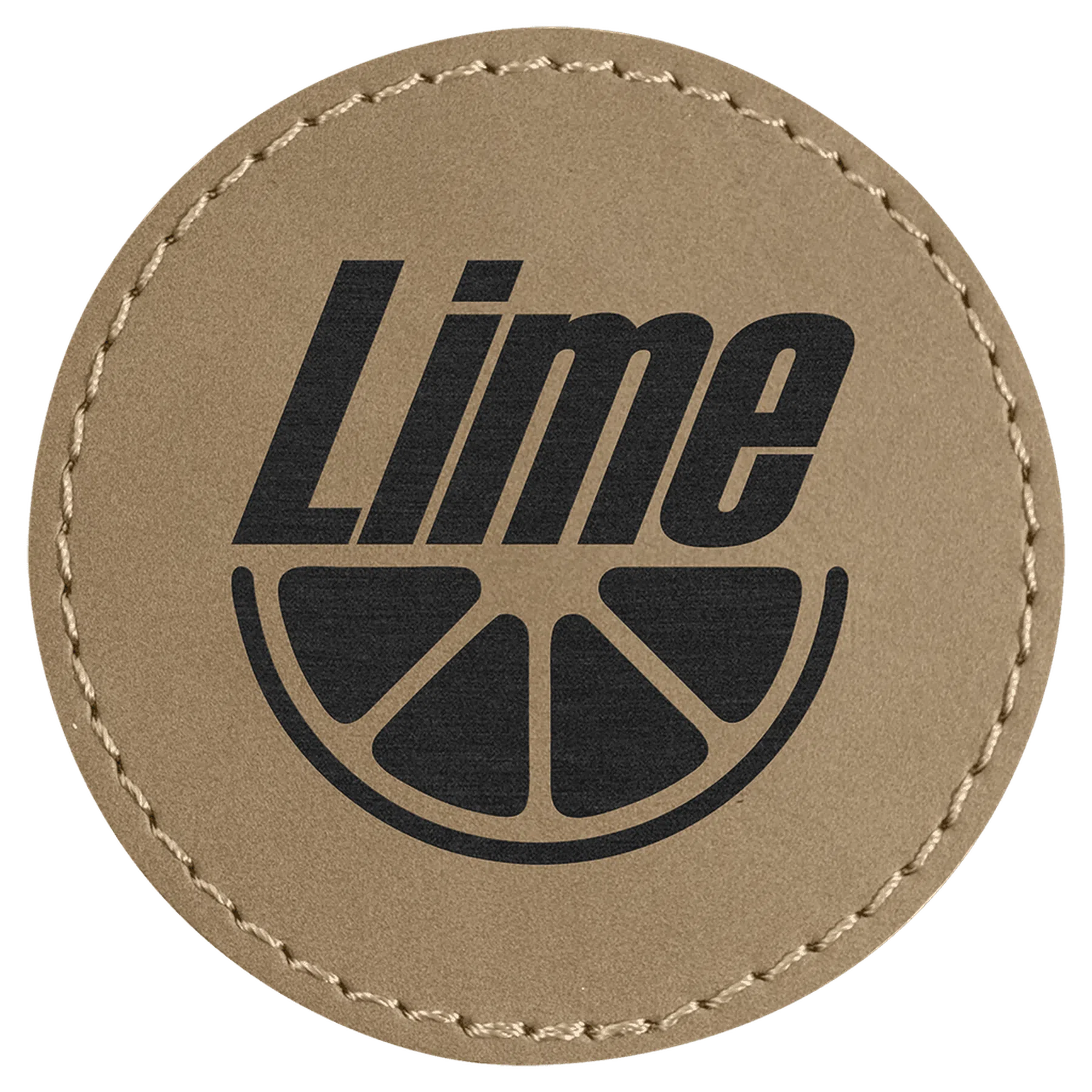 Leatherette Round Patch Self-Adhesive (Various Colors)