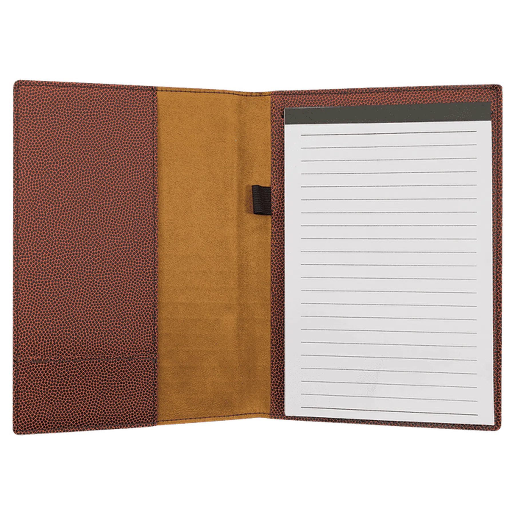 Leatherette Small Portfolio with Notepad (7 x 9)