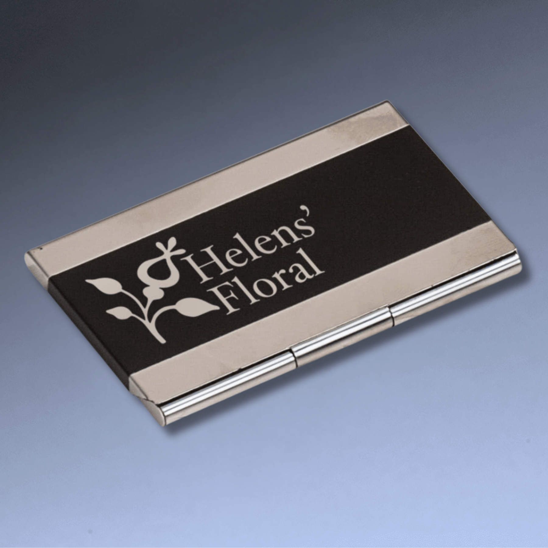 Personalized Business Card Cases – Wood and Stainless Steel Styles