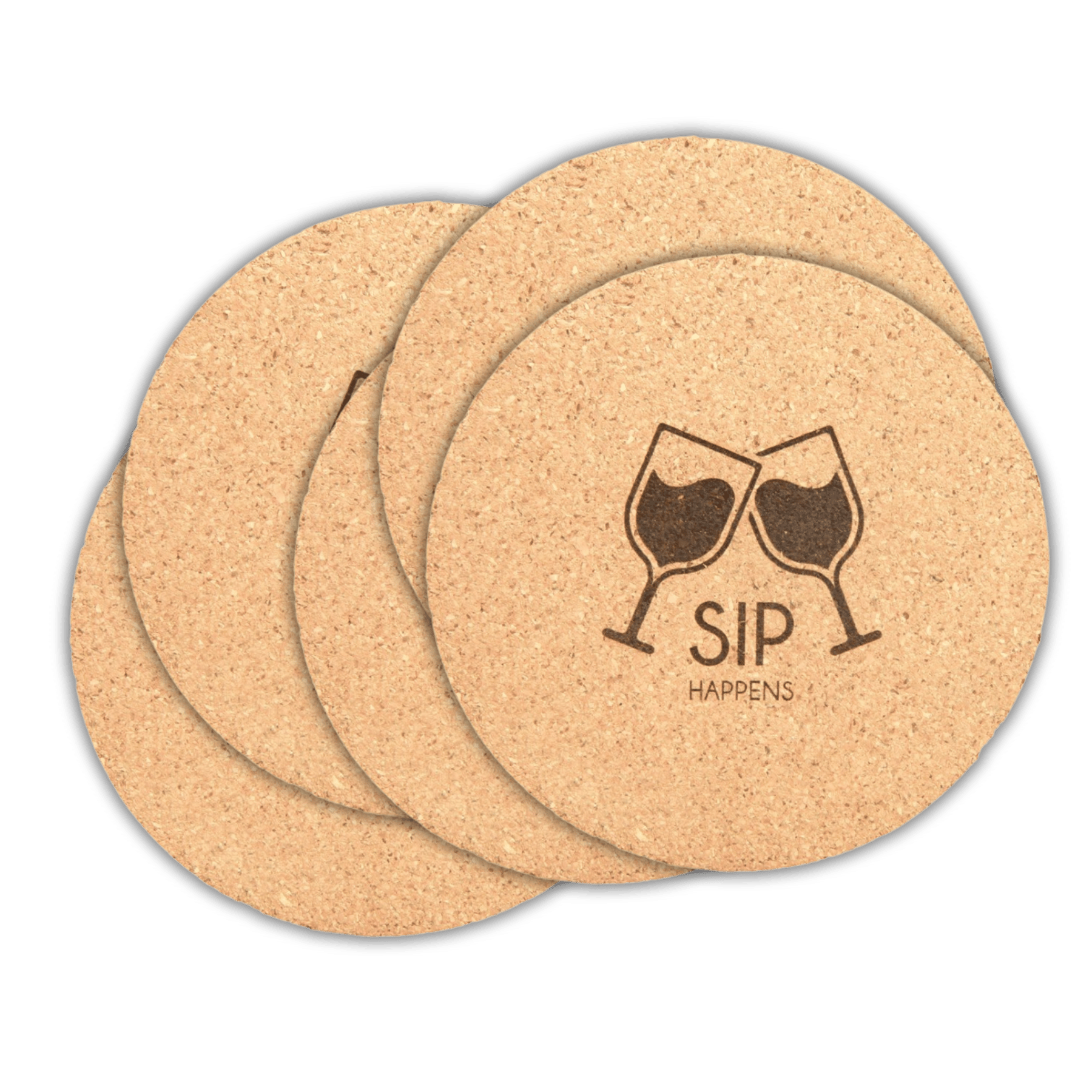 Personalized Cork Coasters, Trivets and Gift Sets