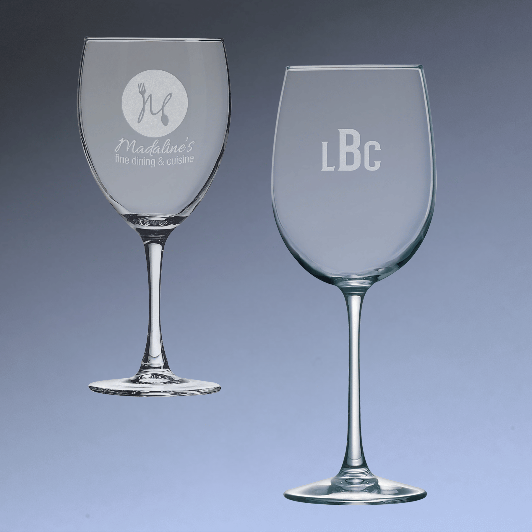 Custom Engraved Wine Glasses – Personalized Polar Camel Stemware Single Glass / 10.5 oz.