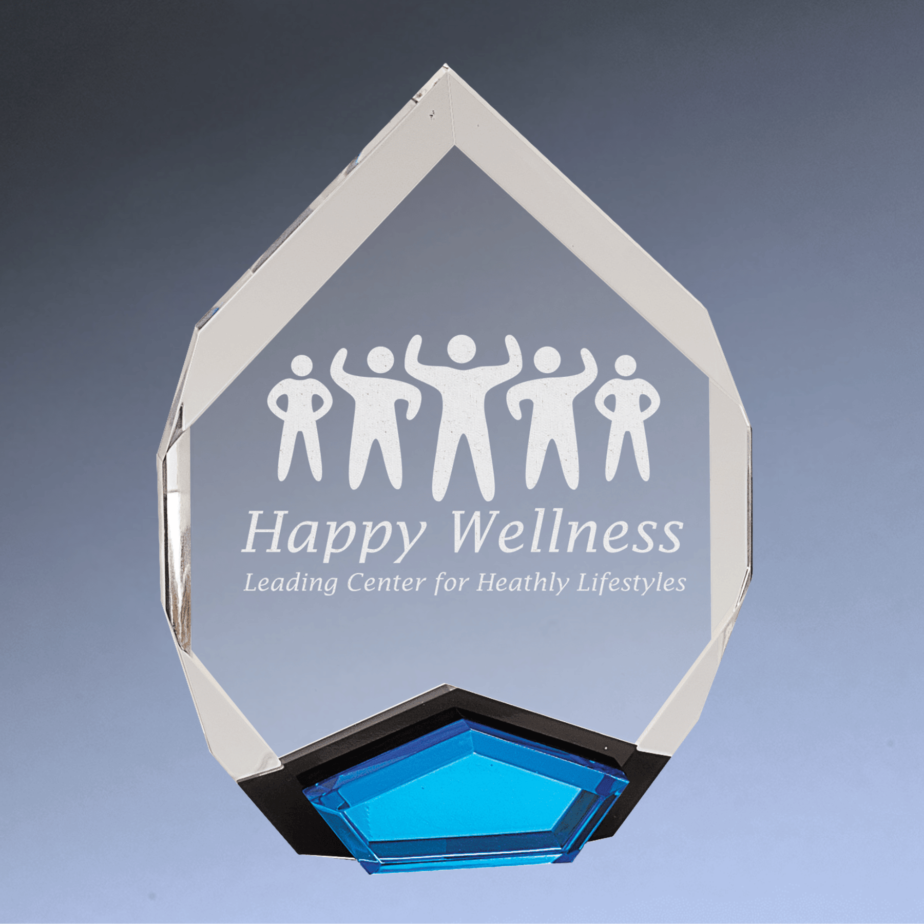 Marquis Acrylic Award with Diamond Color Accents