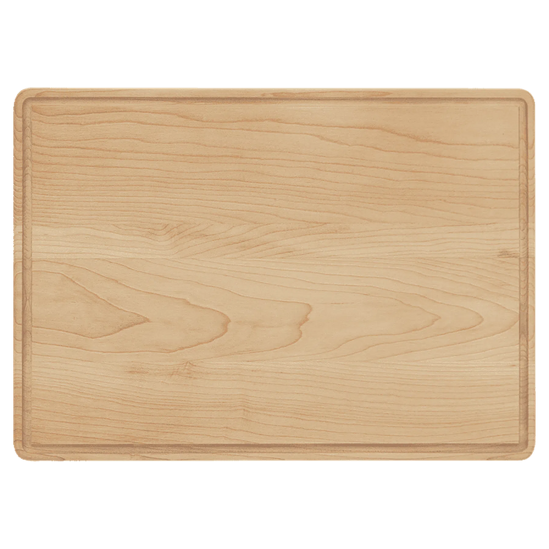 Maple Cutting Board with Drip Ring (Various Sizes)